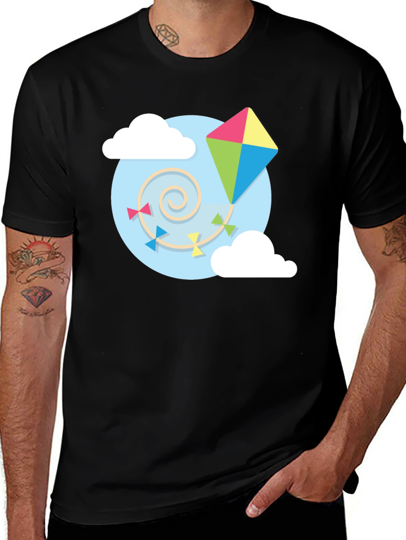 Kite Graphic Tee - Sky High Style!