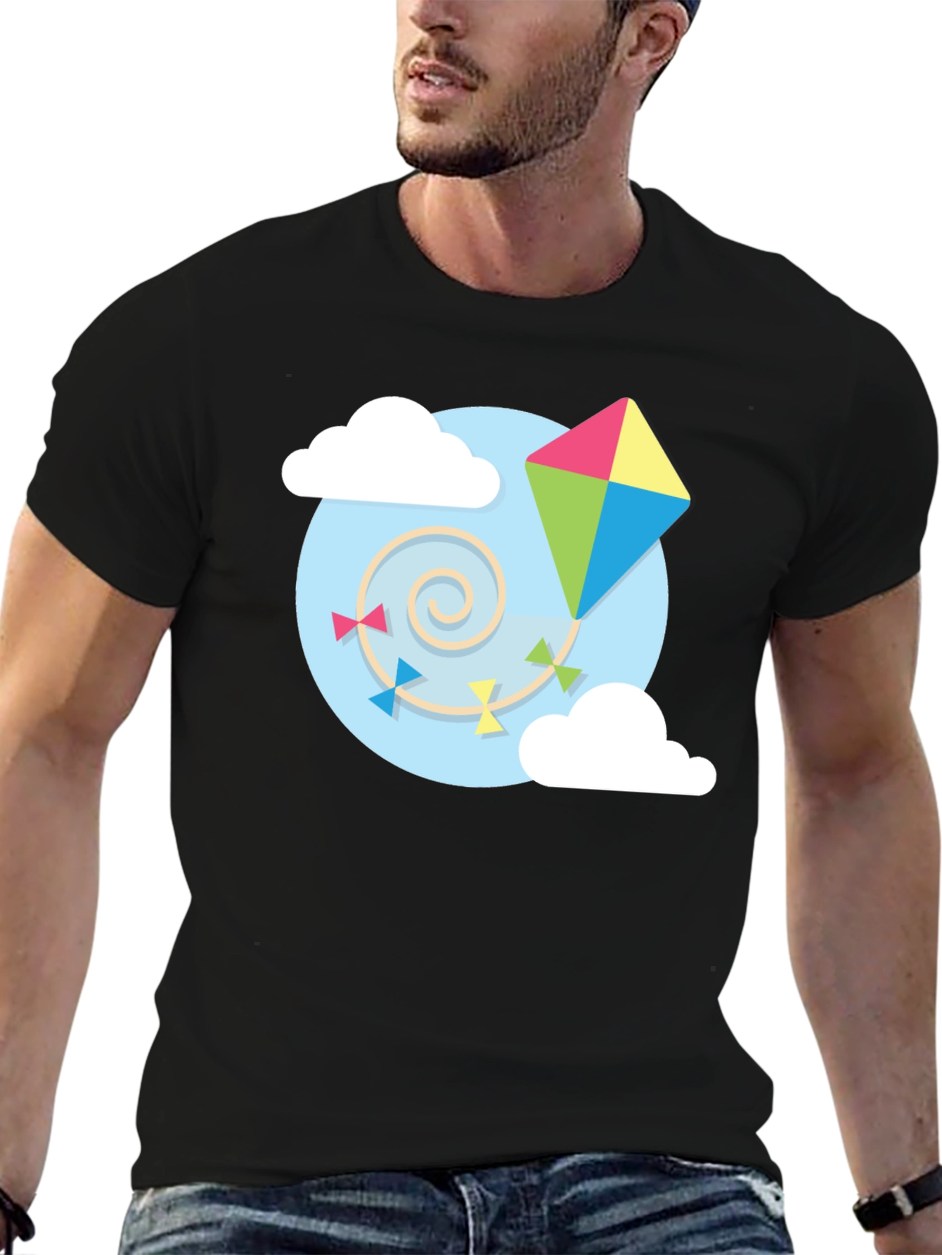 Kite Graphic Tee - Sky High Style!