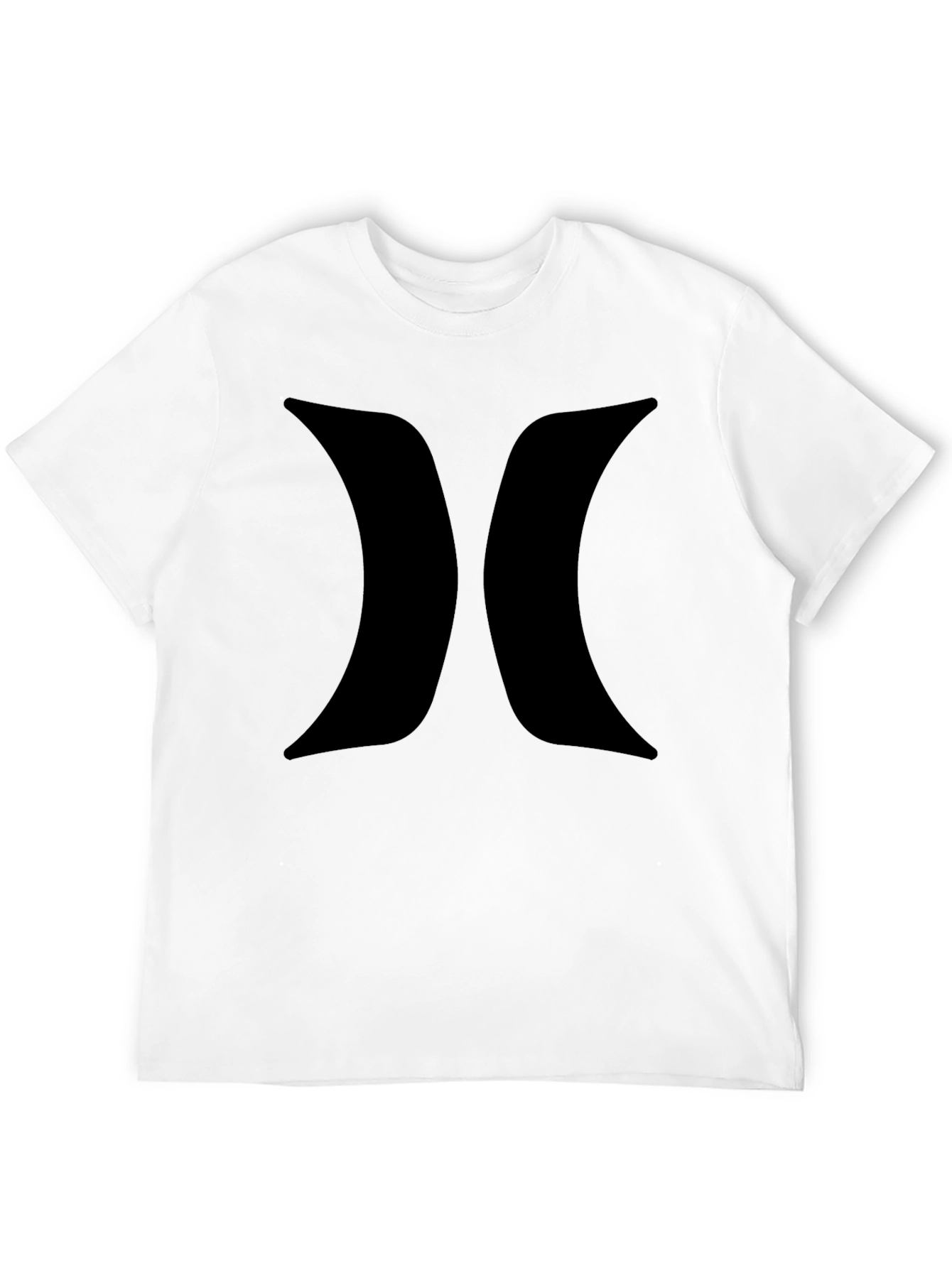 Black Hurley Graphic Tee - Mens Casual Style