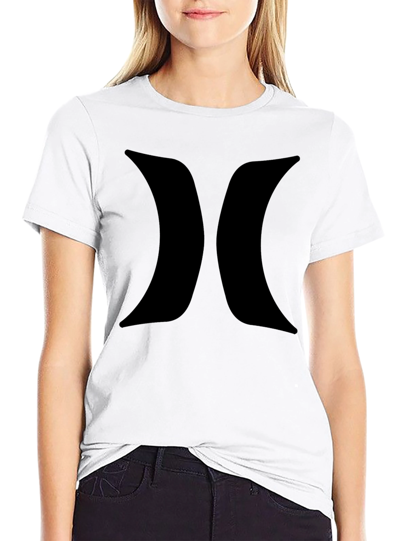 Black Hurley Graphic Tee - Mens Casual Style