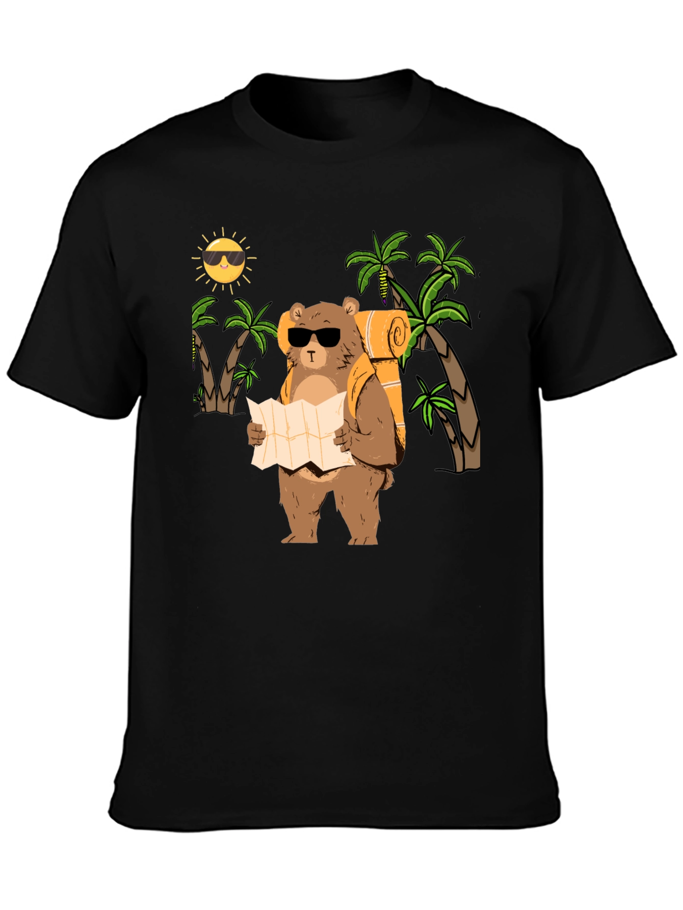 Bear Tourist T-Shirt - Adventure Ready!