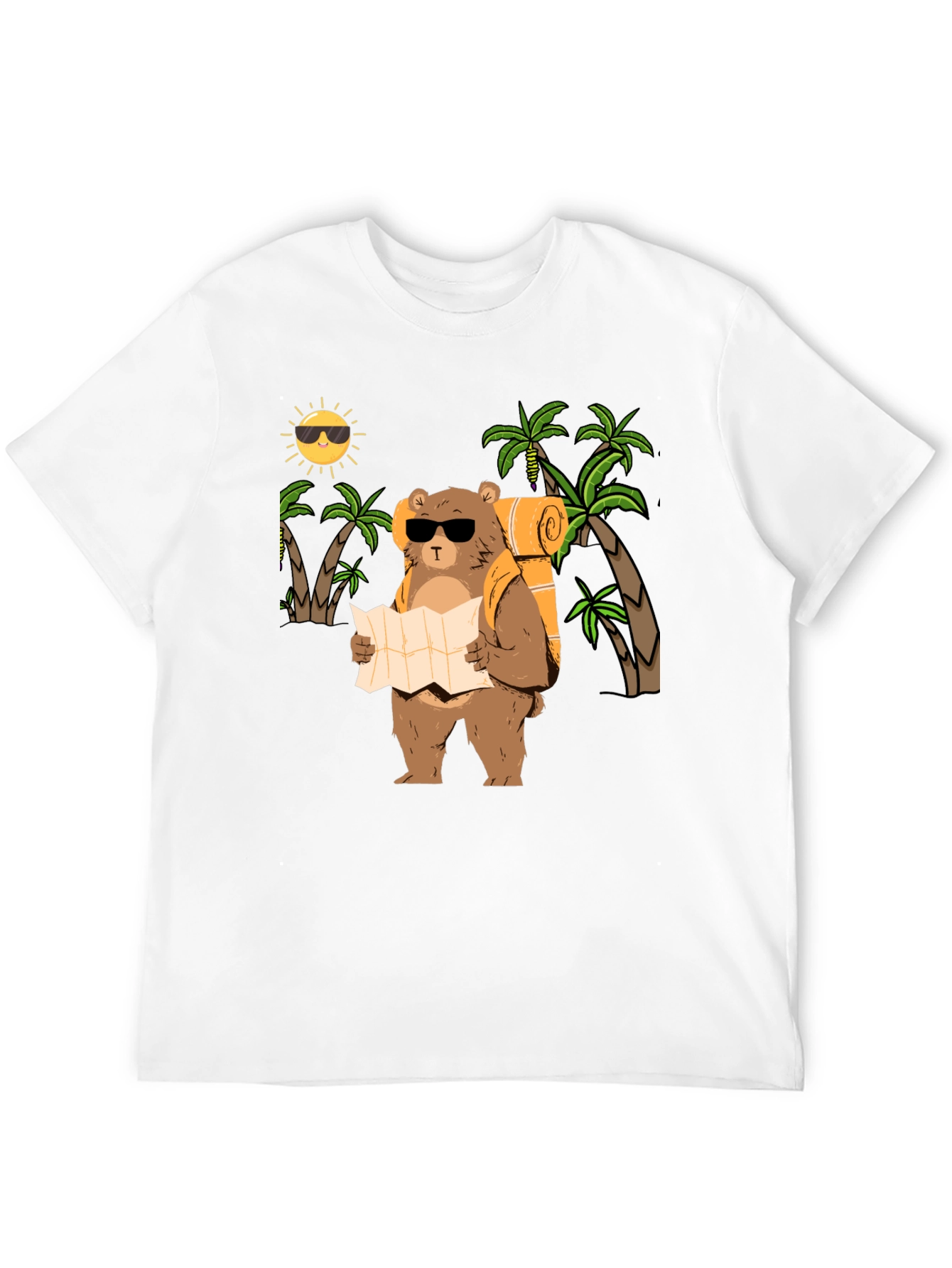 Bear Tourist T-Shirt - Adventure Ready!