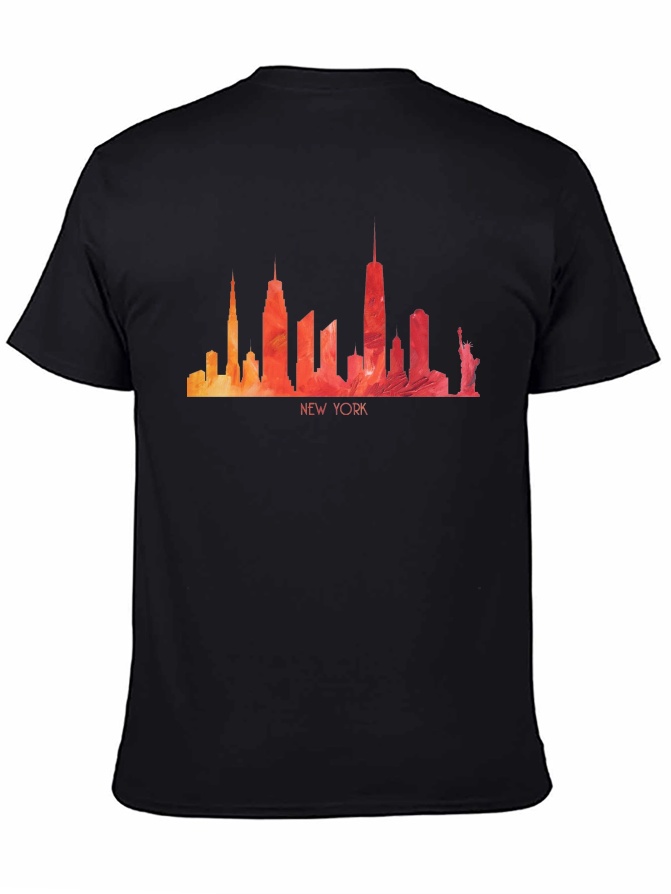 New York Skyline Graphic Tee - Cityscape T-Shirt