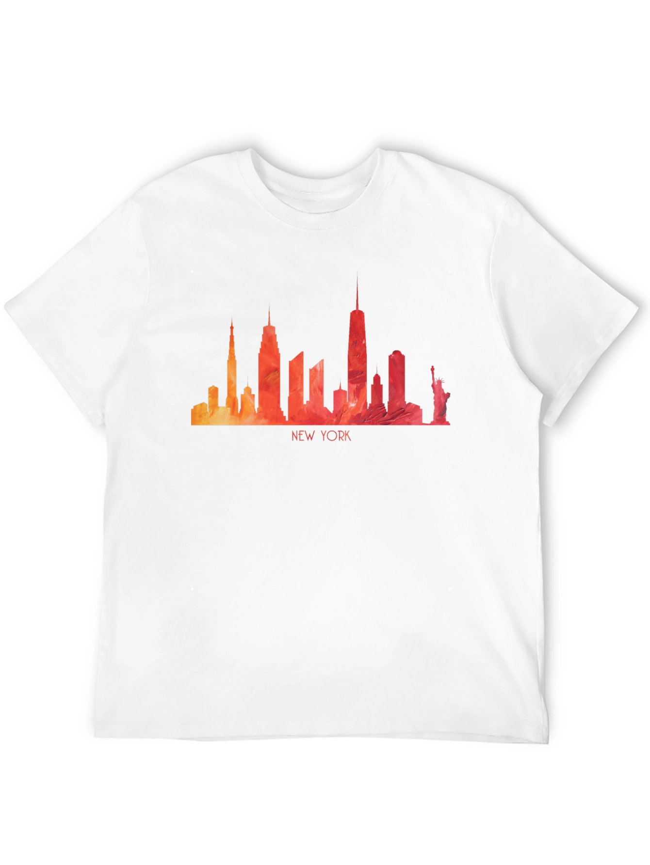 New York Skyline Graphic Tee - Cityscape T-Shirt