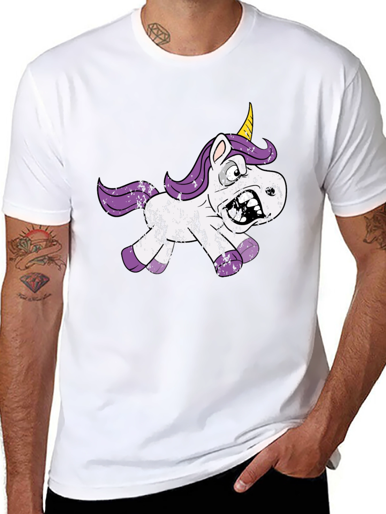 Zombie Unicorn Graphic Tee