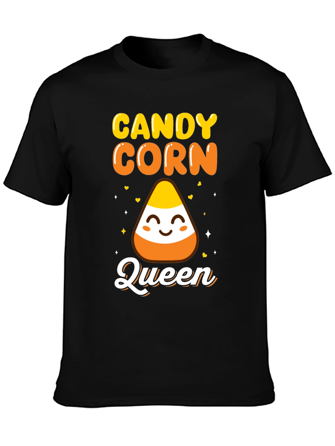 Candy Corn Queen Halloween T-Shirt