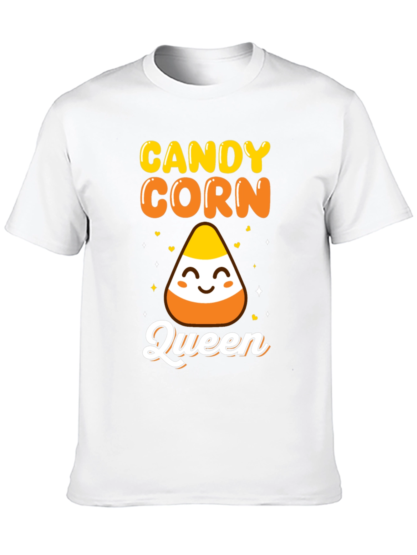 Candy Corn Queen Halloween T-Shirt