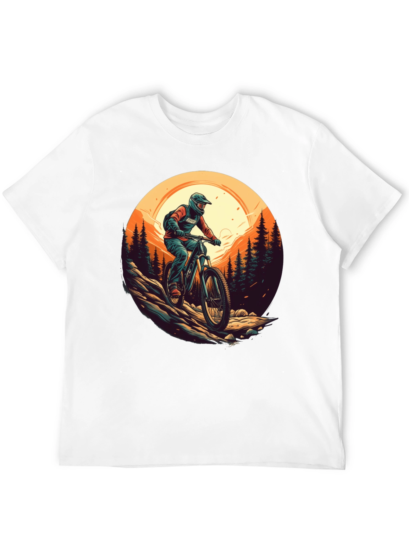 Mountain Biker Graphic Tee