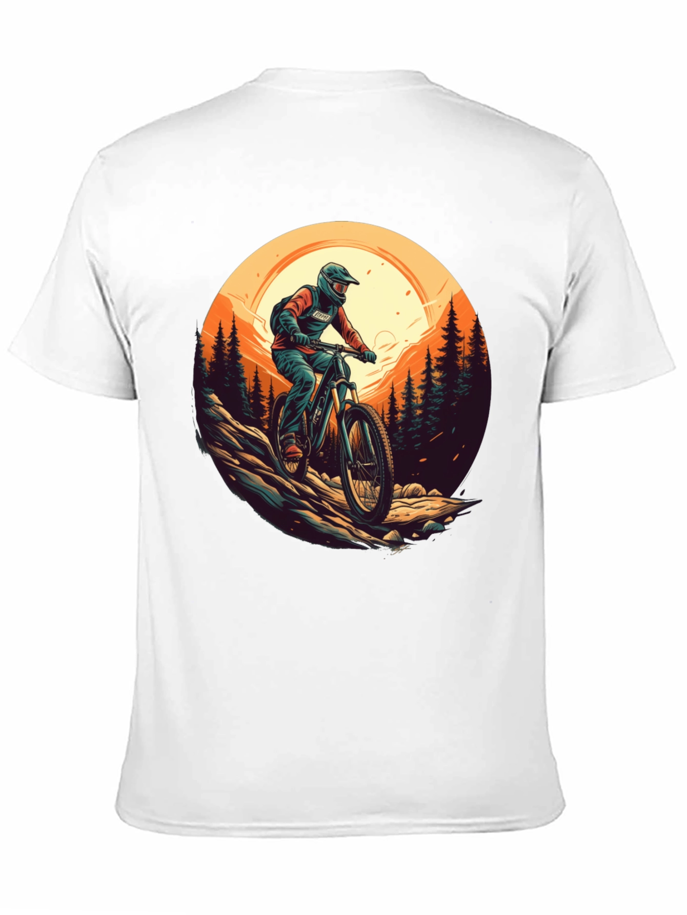 Mountain Biker Graphic Tee