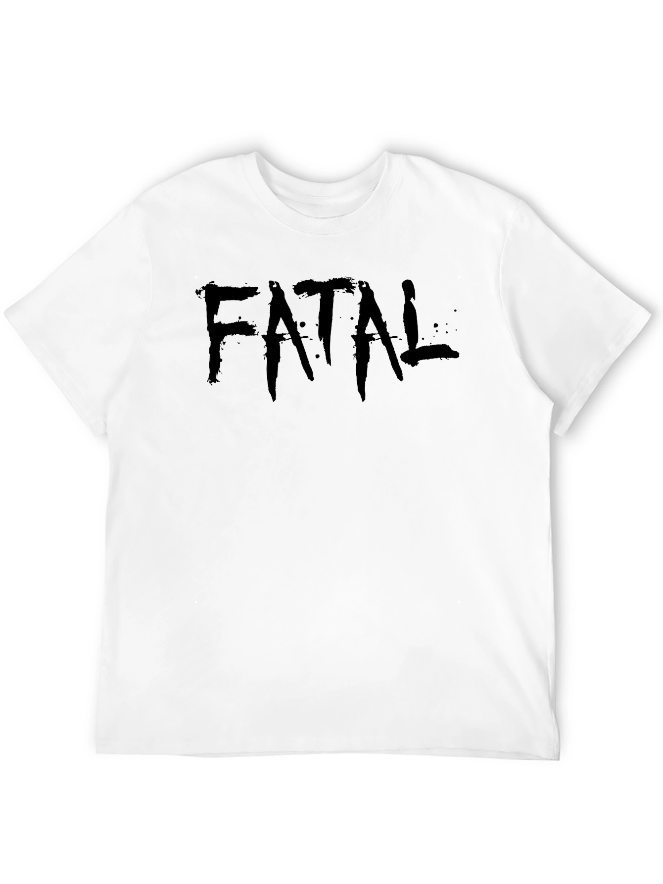 Fatal Graphic T-Shirt - Mens Black Tee