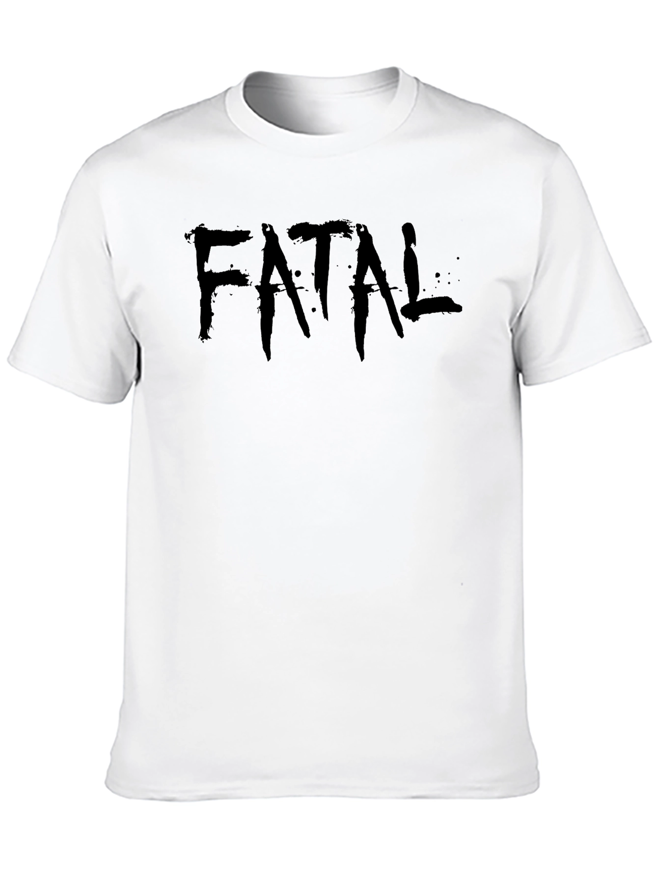 Fatal Graphic T-Shirt - Mens Black Tee