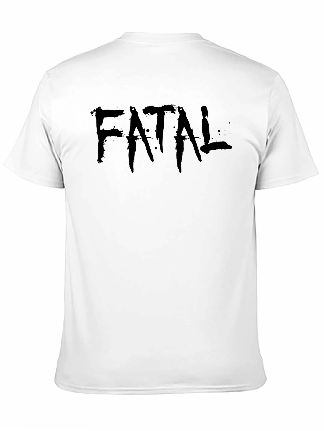 Fatal Graphic T-Shirt - Mens Black Tee