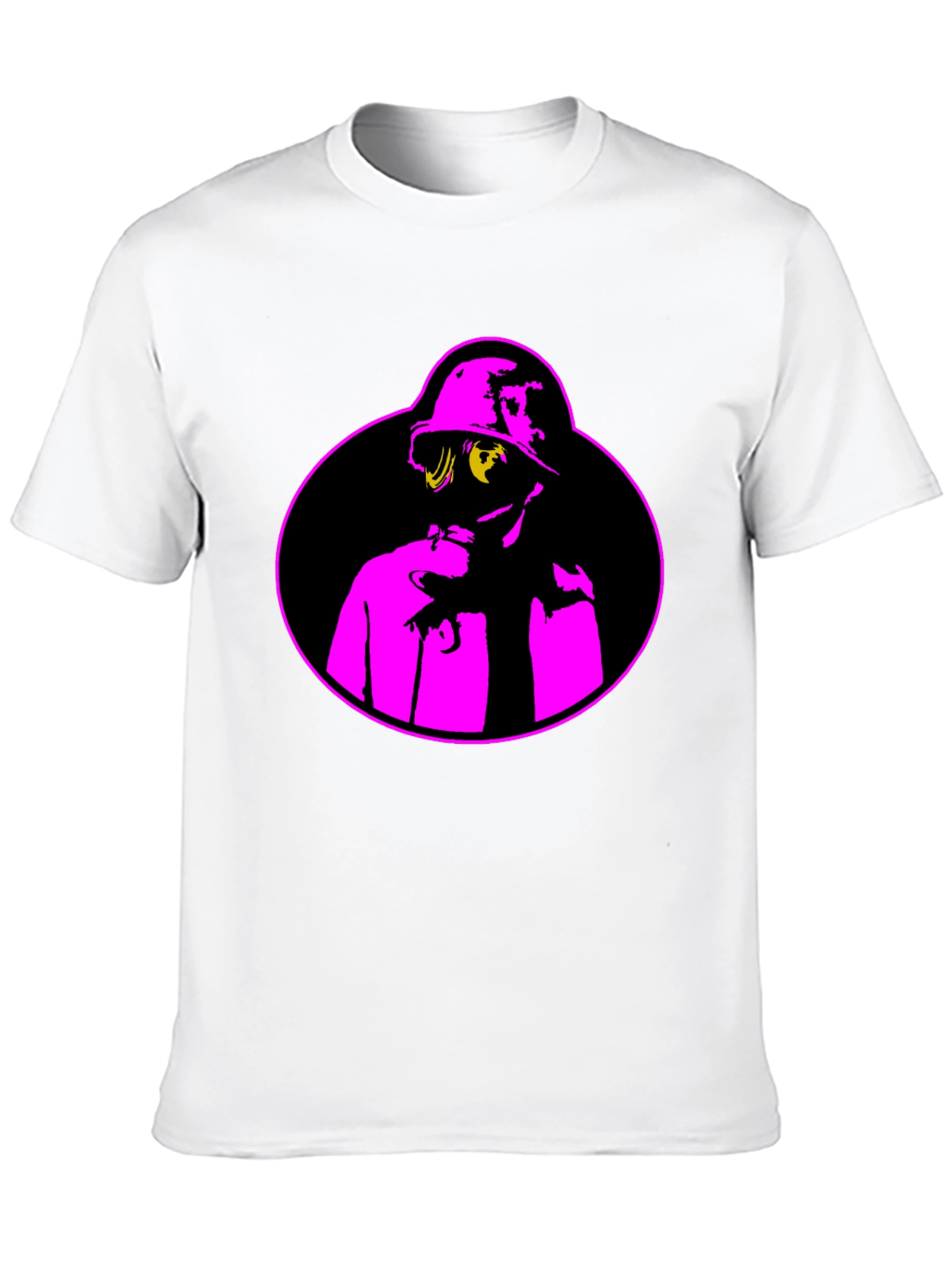 Pop Art Graphic Tee - Black