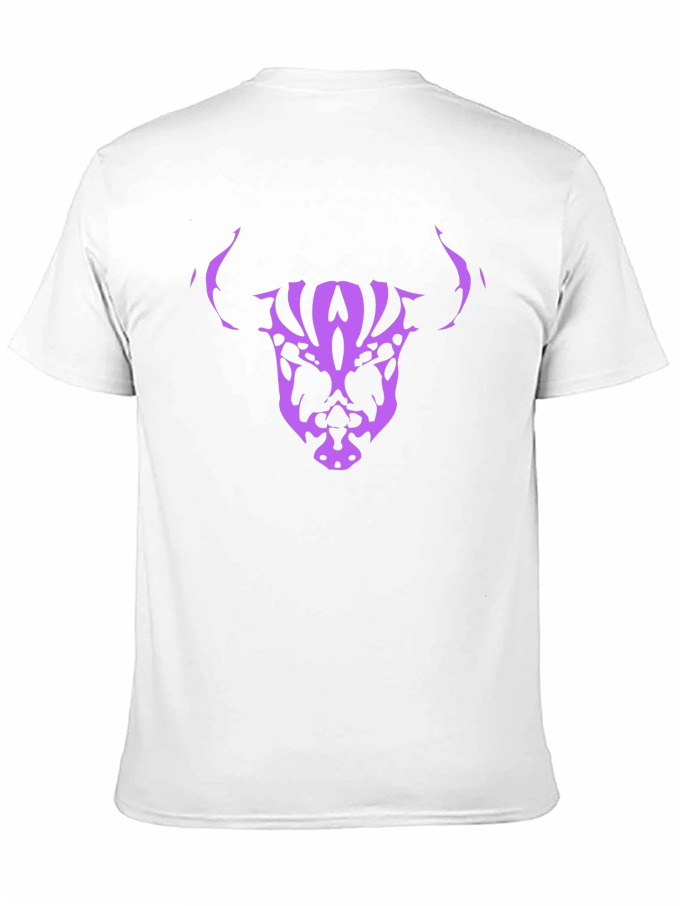 Bull Skull Graphic Tee - Black