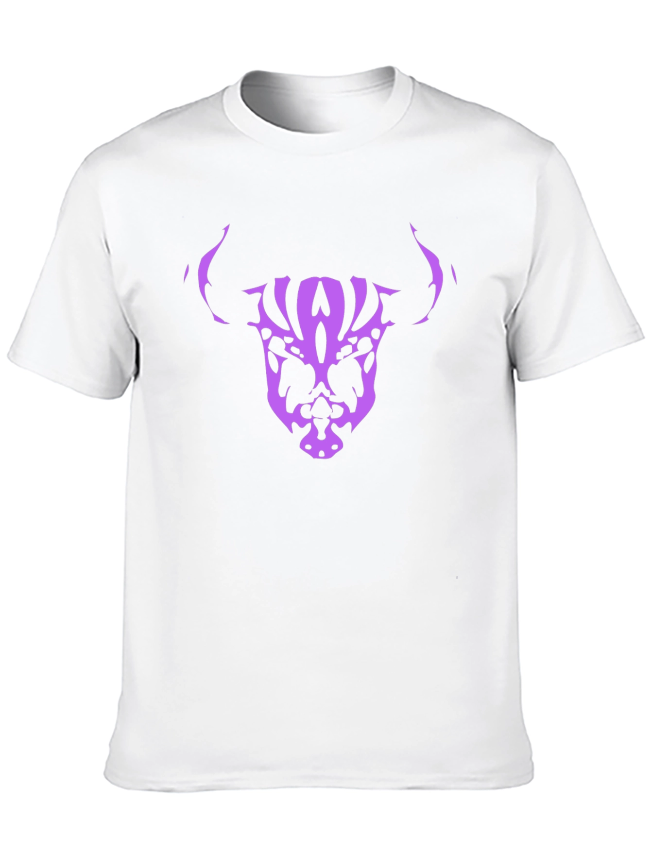 Bull Skull Graphic Tee - Black