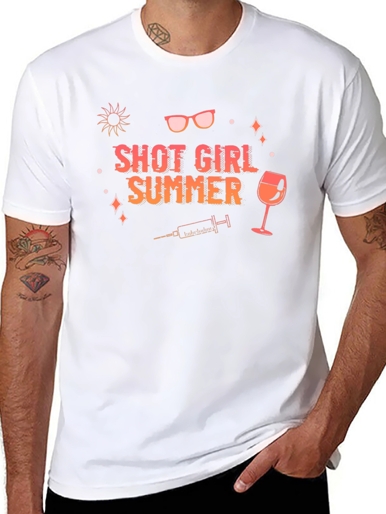 Shot Girl Summer T-Shirt - Funny Party Top