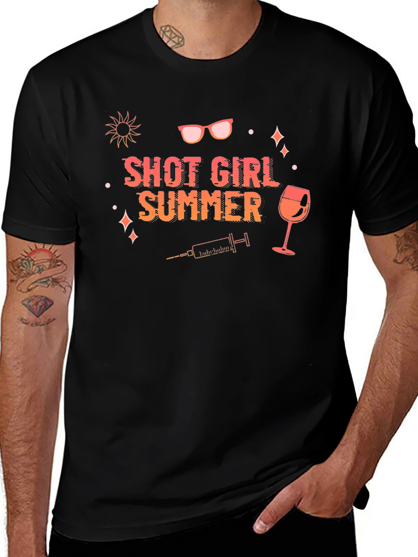 Shot Girl Summer T-Shirt - Funny Party Top