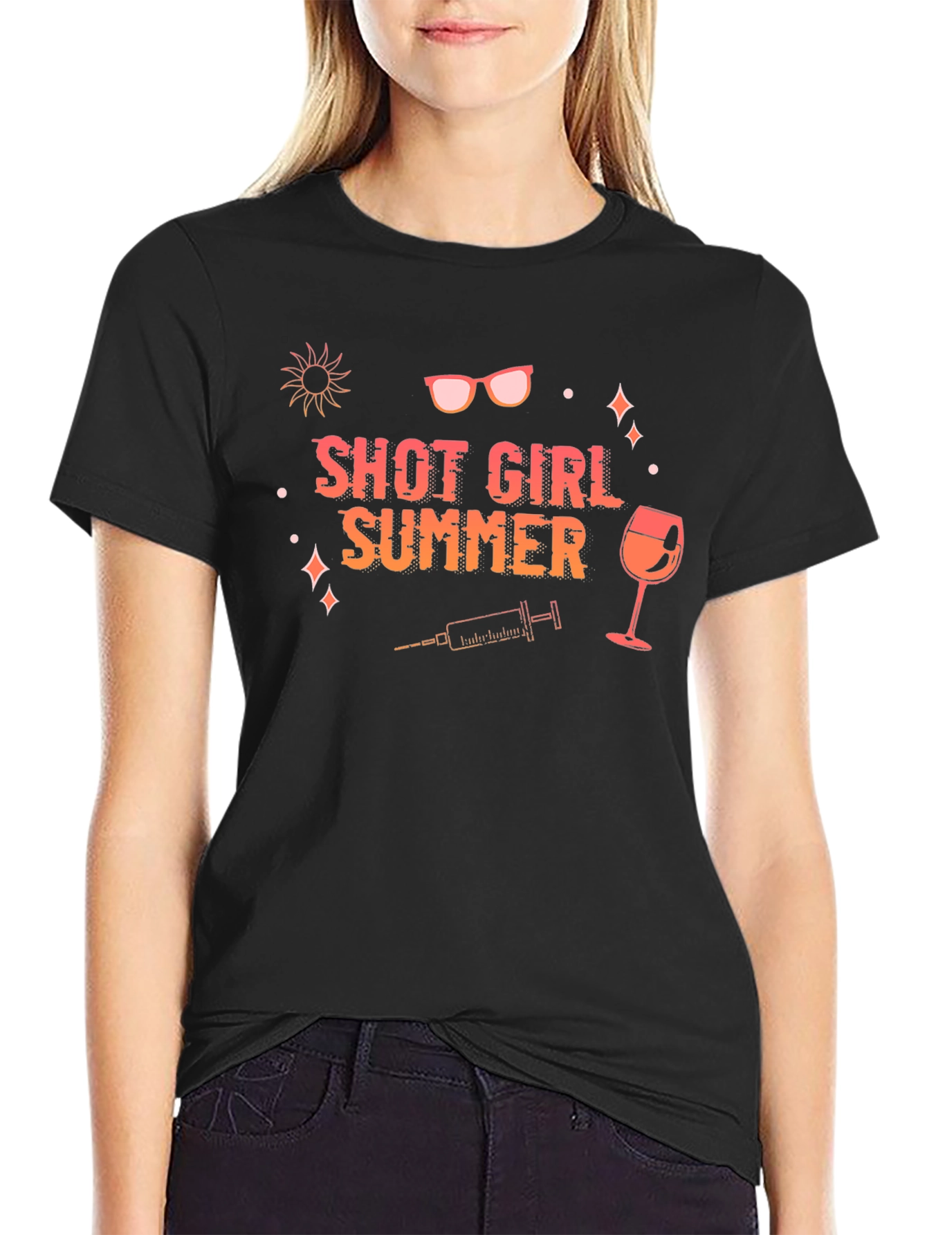 Shot Girl Summer T-Shirt - Funny Party Top