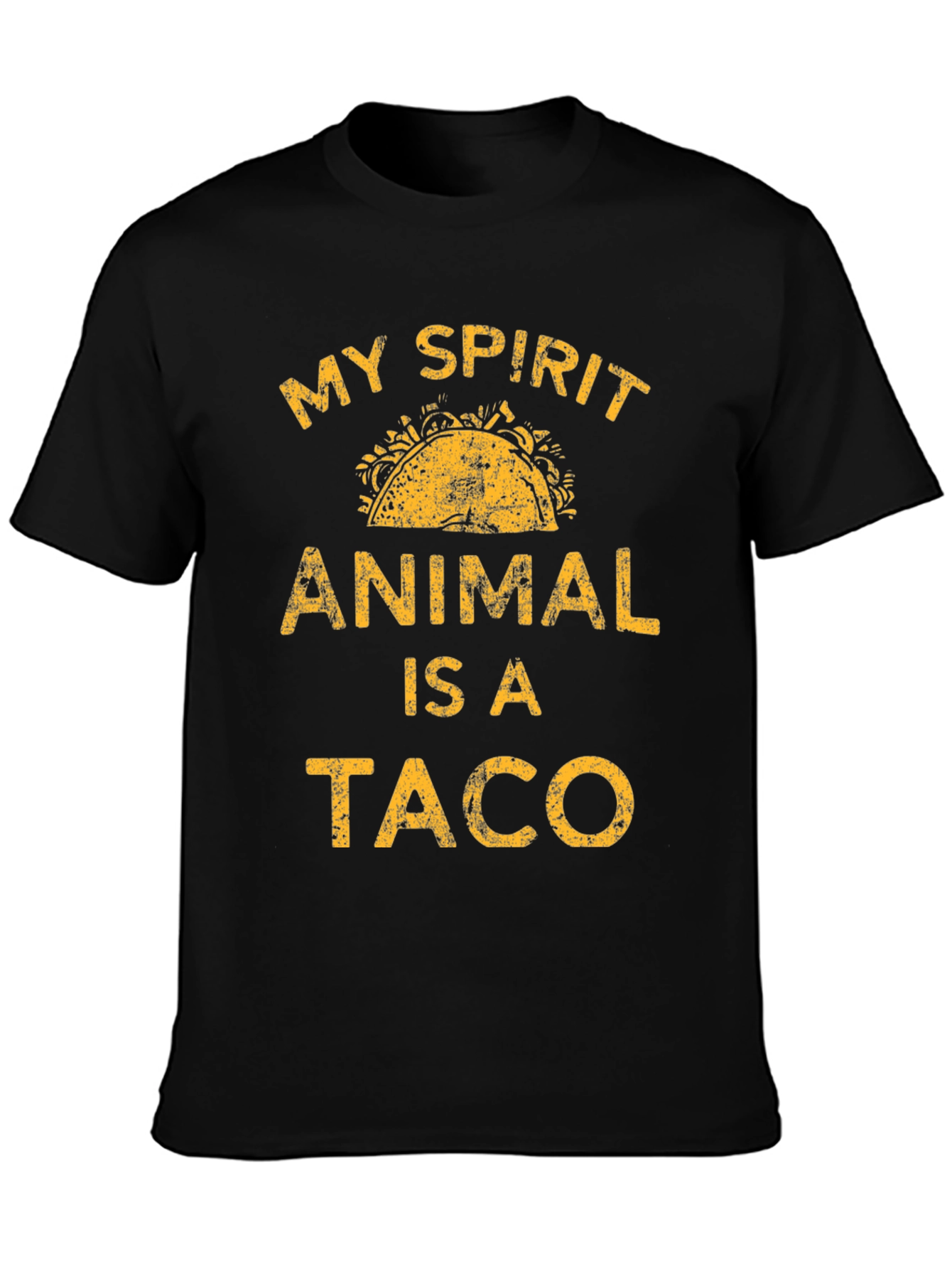 My Spirit Animal Is A Taco Graphic T-Shirt