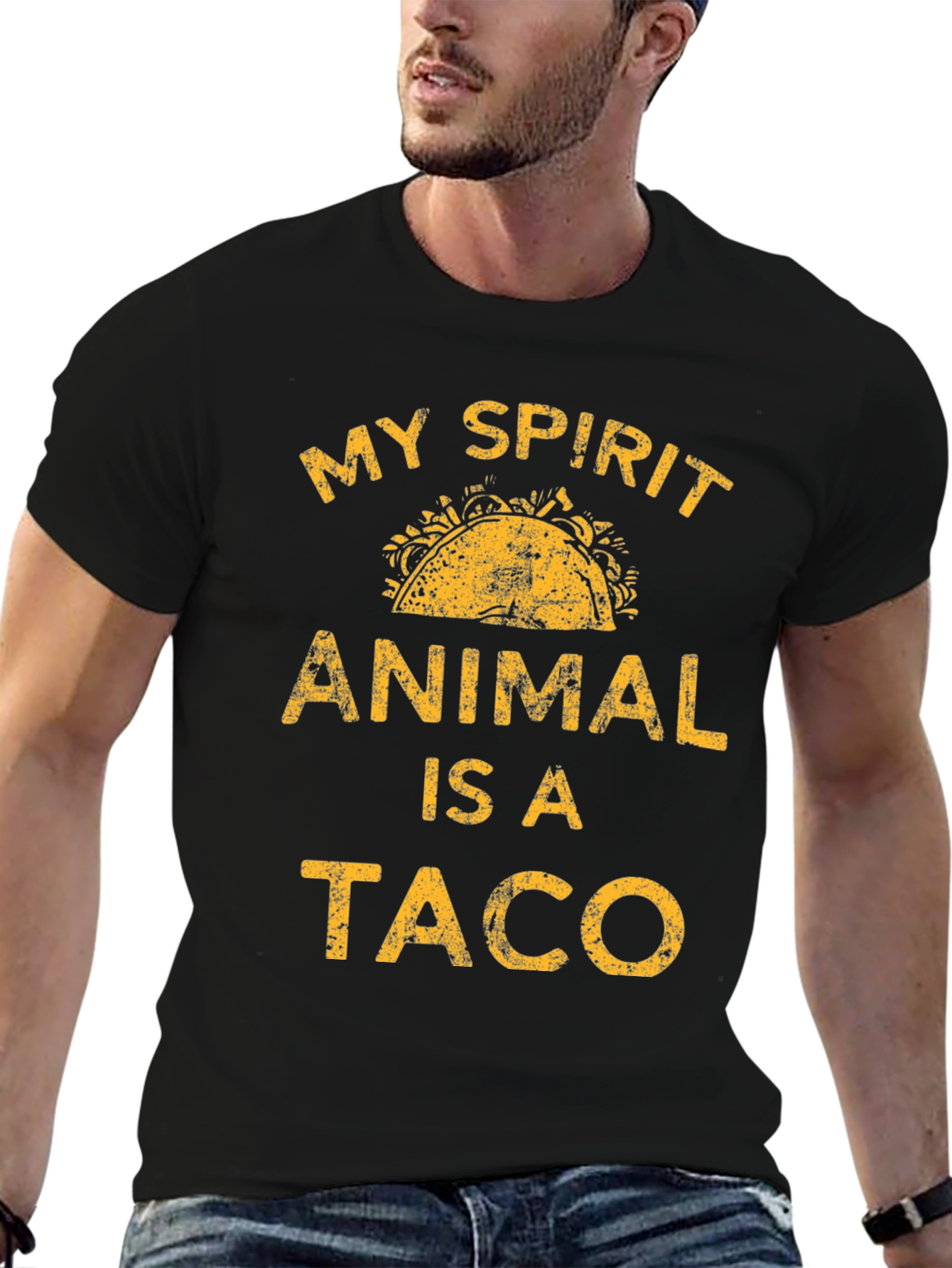 My Spirit Animal Is A Taco Graphic T-Shirt