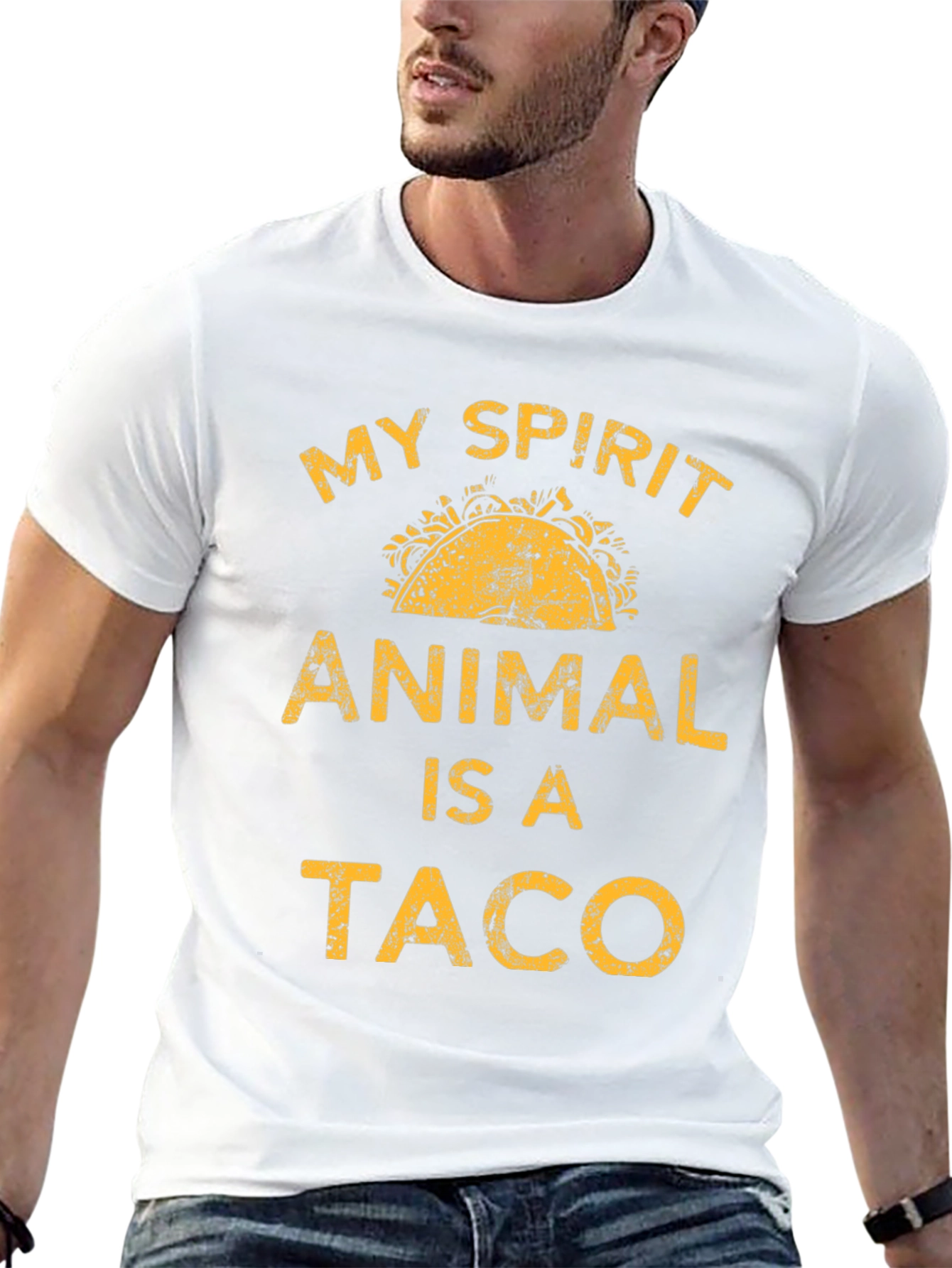 My Spirit Animal Is A Taco Graphic T-Shirt