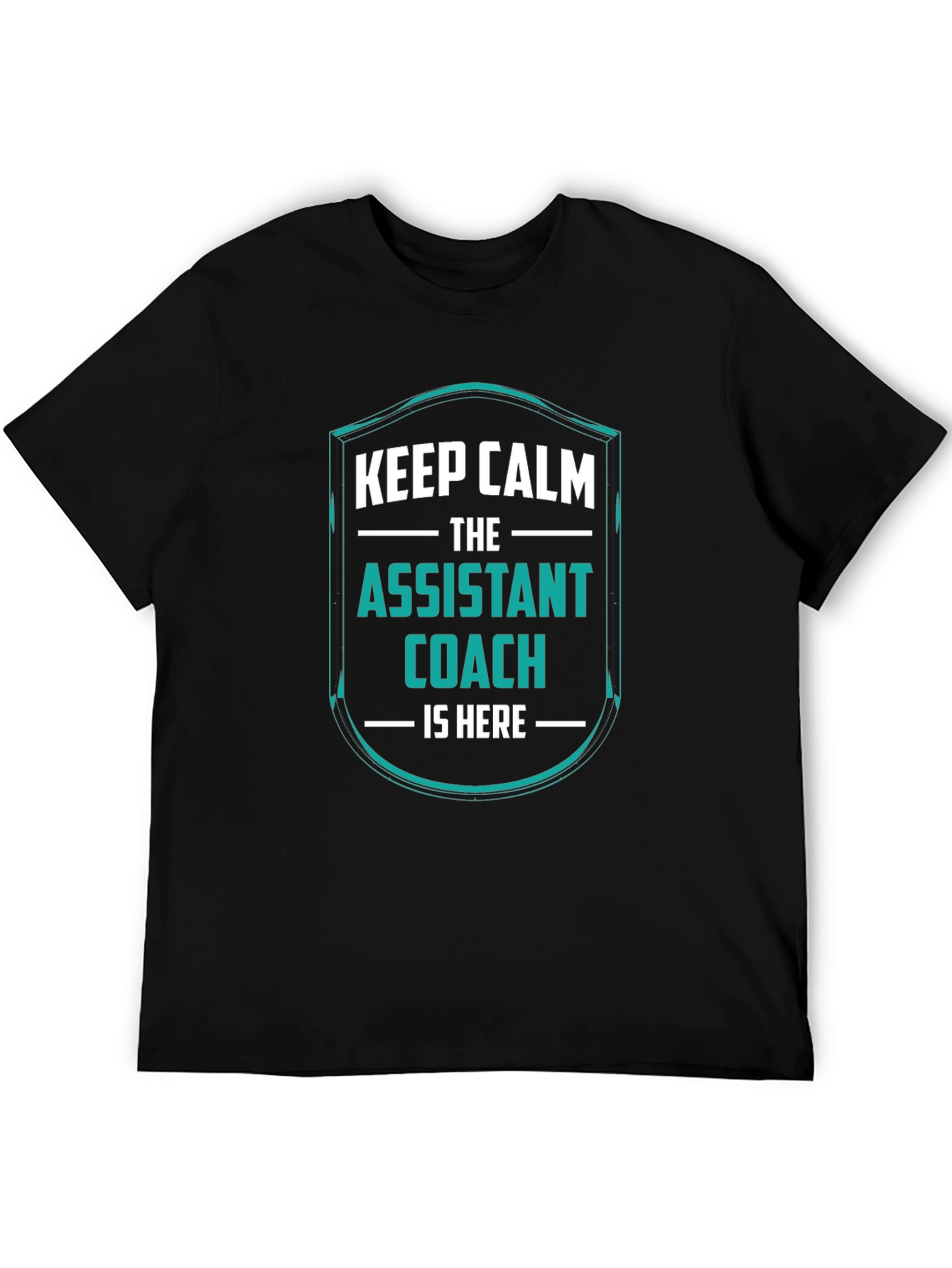 Assistant Coach T-Shirt - Keep Calm Design