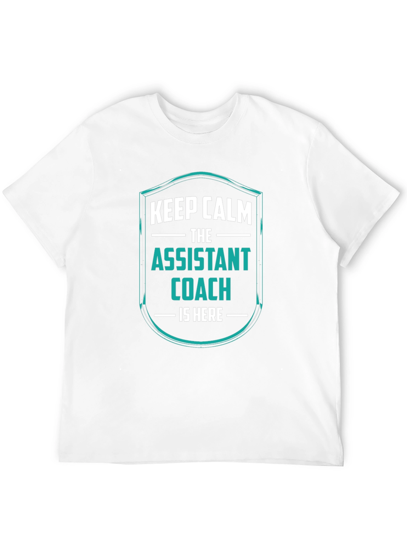 Assistant Coach T-Shirt - Keep Calm Design