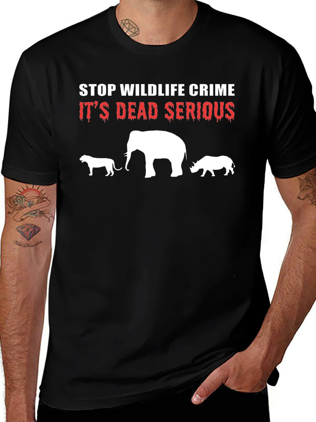 Stop Wildlife Crime T-Shirt