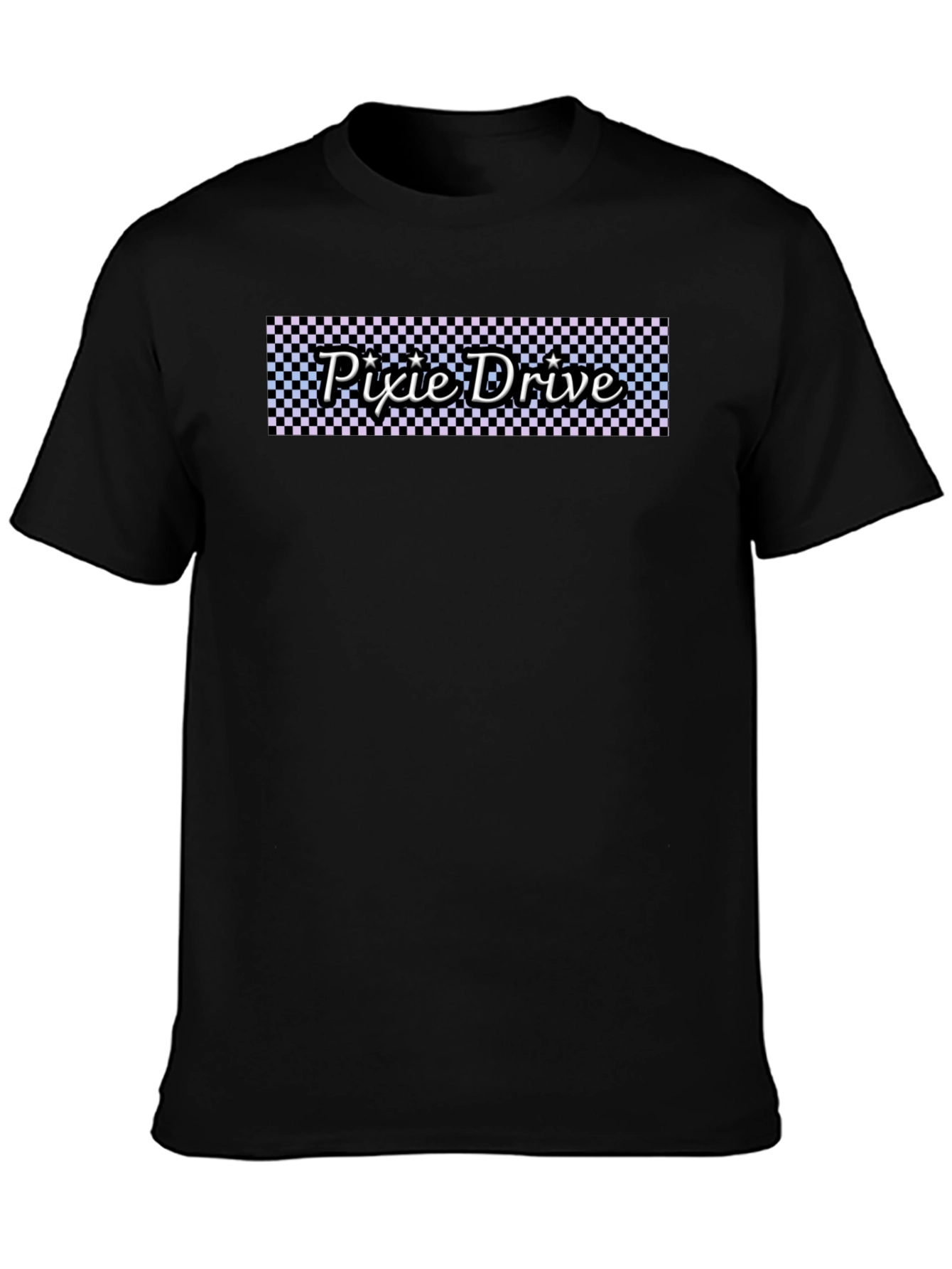 Pixie Drive Graphic Tee - Black Cotton Casual Shirt