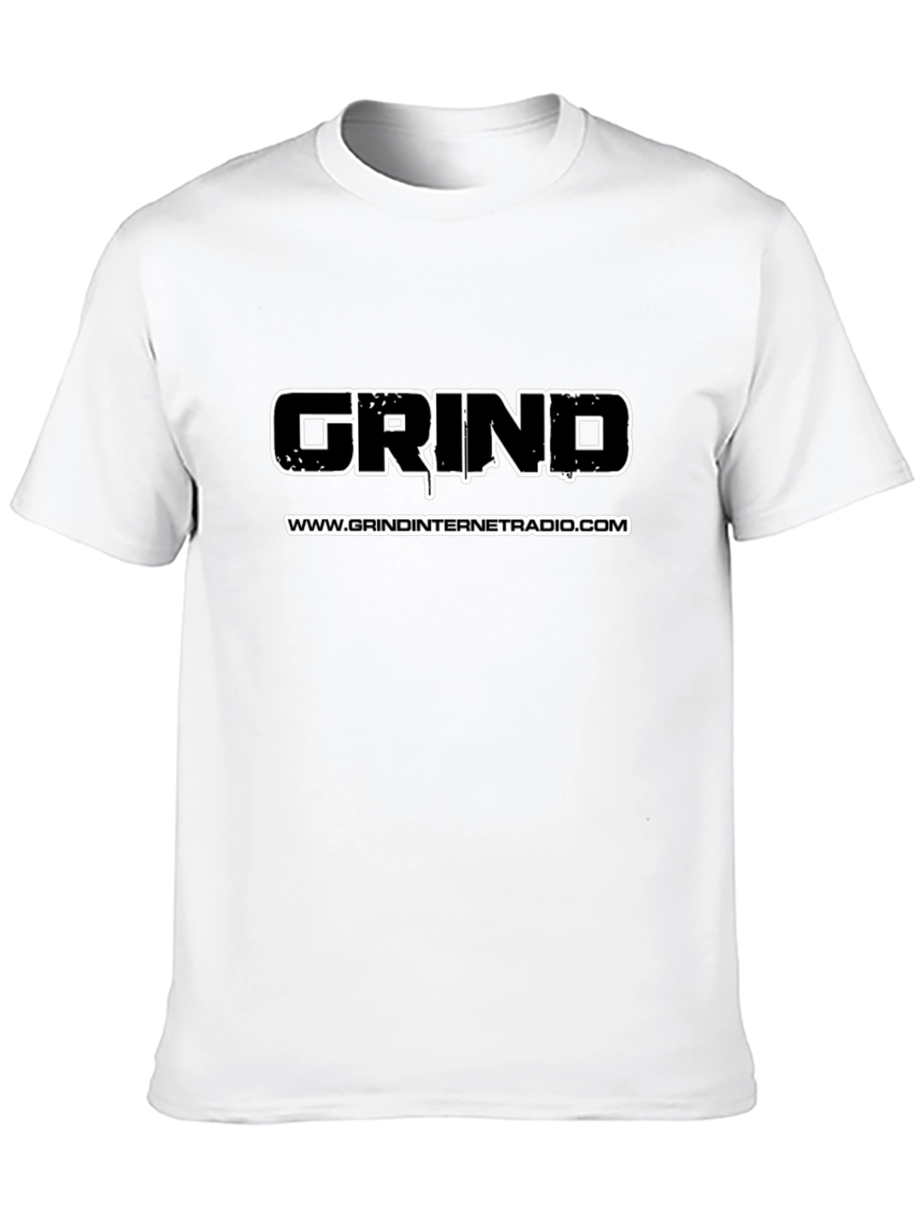 Grind Internet Radio Black Graphic T-Shirt
