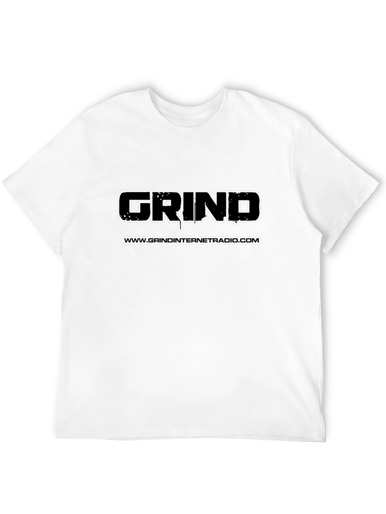 Grind Internet Radio Black Graphic T-Shirt