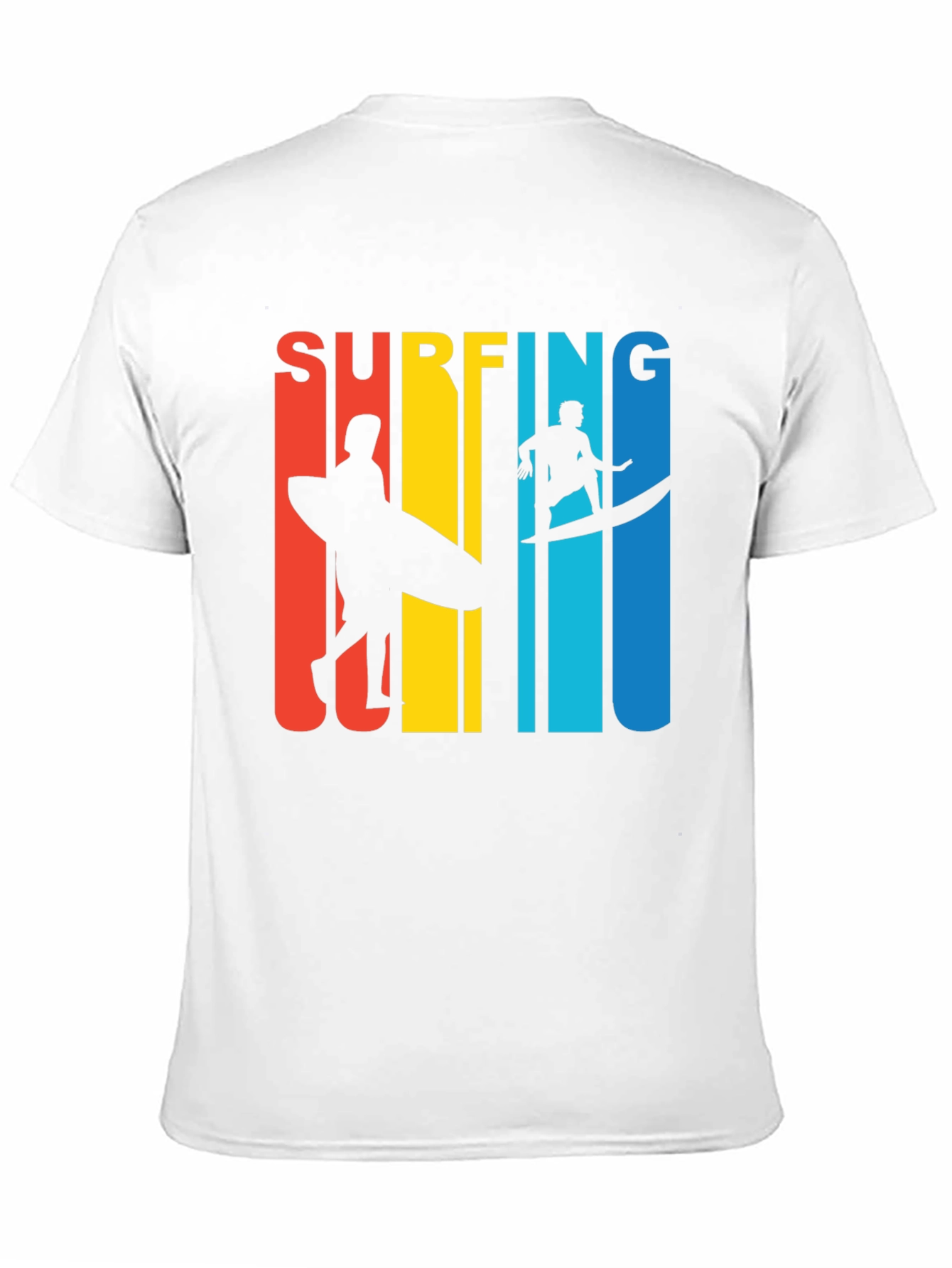 Surfing Graphic T-Shirt - Retro Style