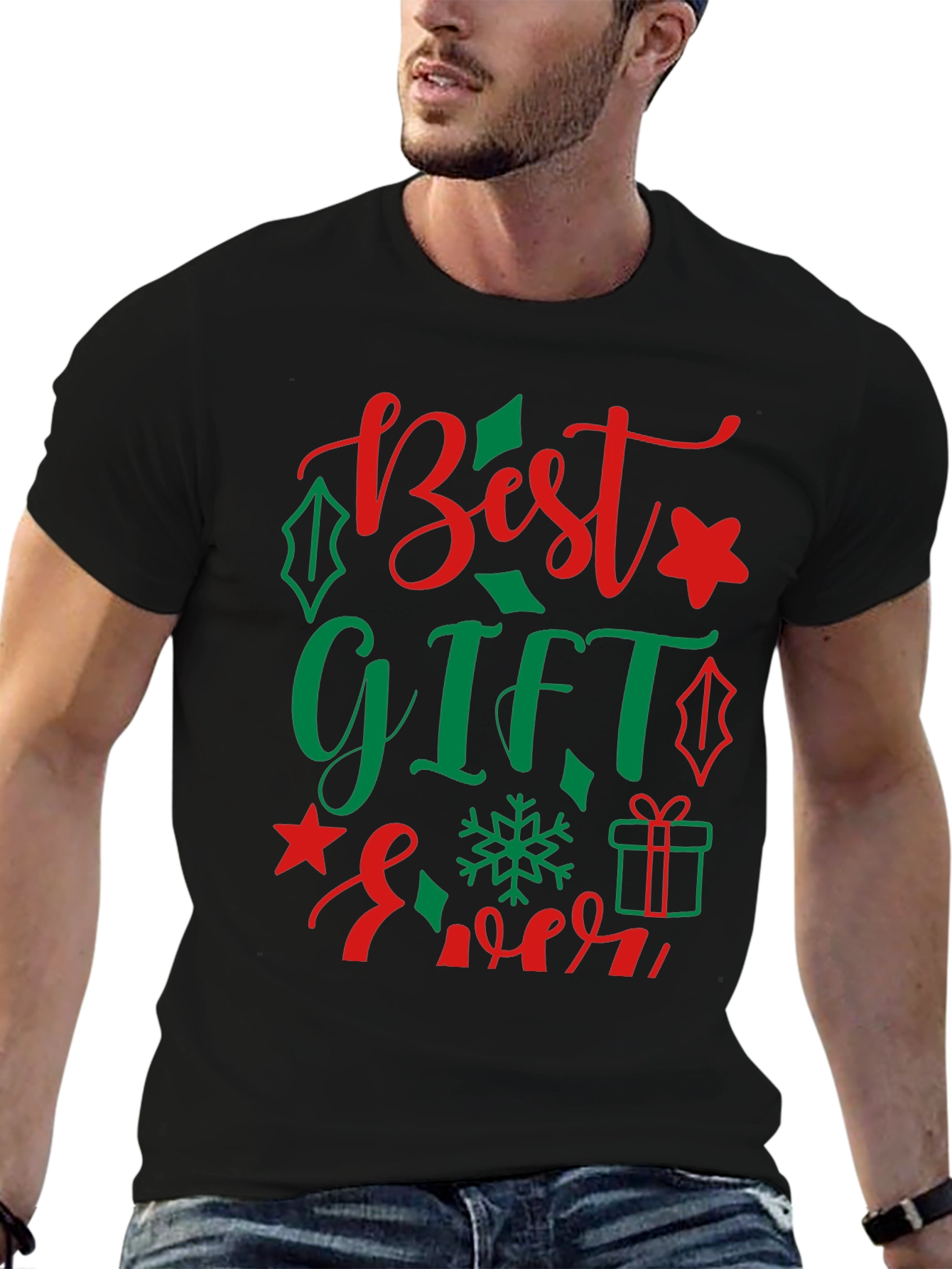 Best Gift Ever Christmas Graphic Tee