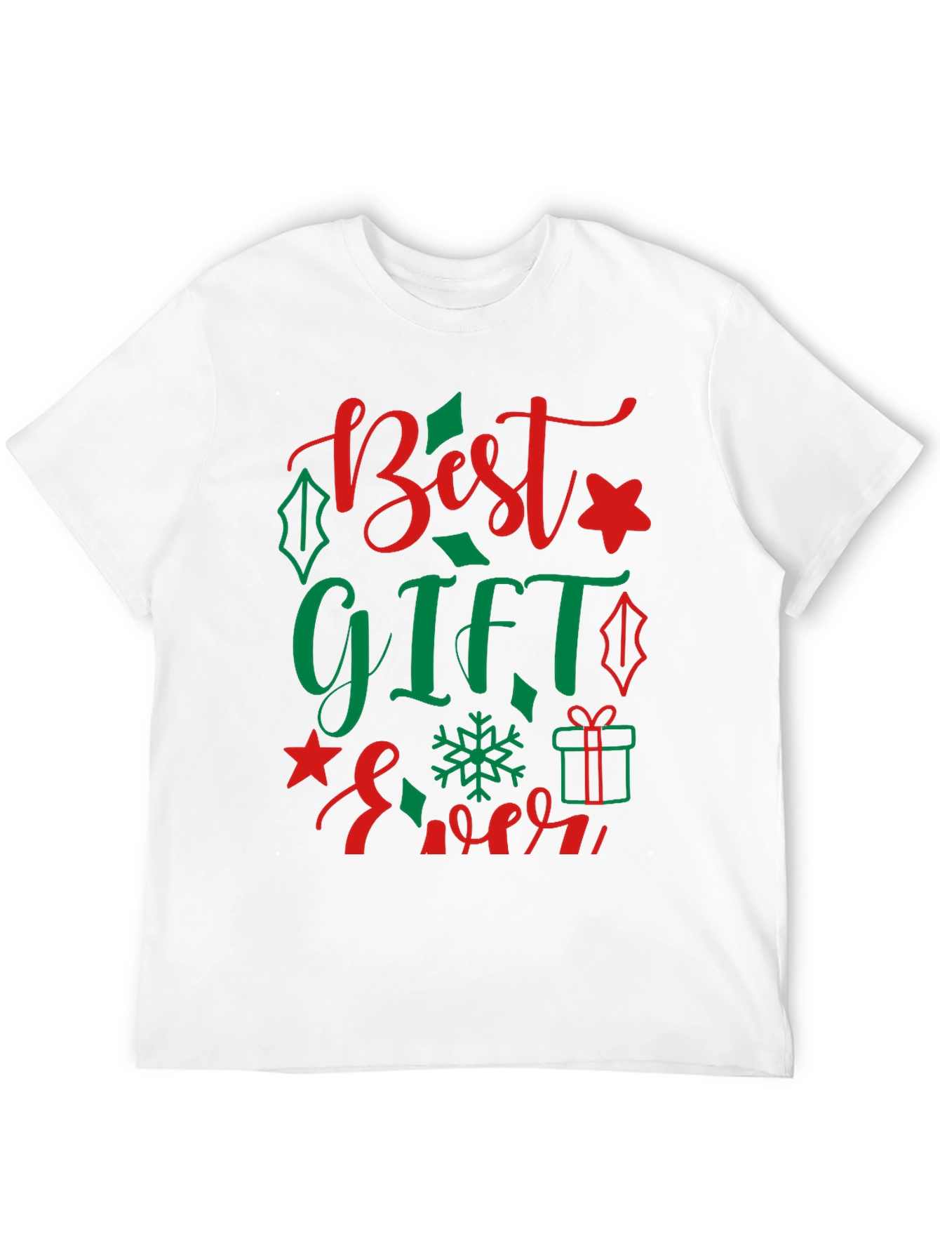 Best Gift Ever Christmas Graphic Tee