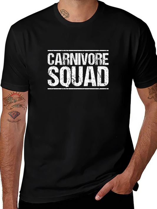 Carnivore Squad Graphic Tee - Black