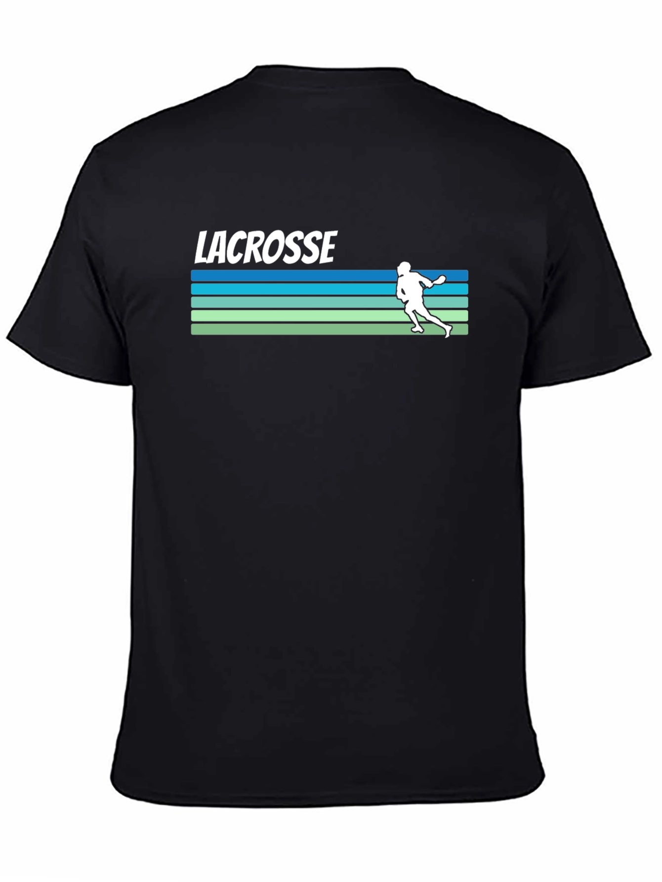Lacrosse Graphic Tee - Black