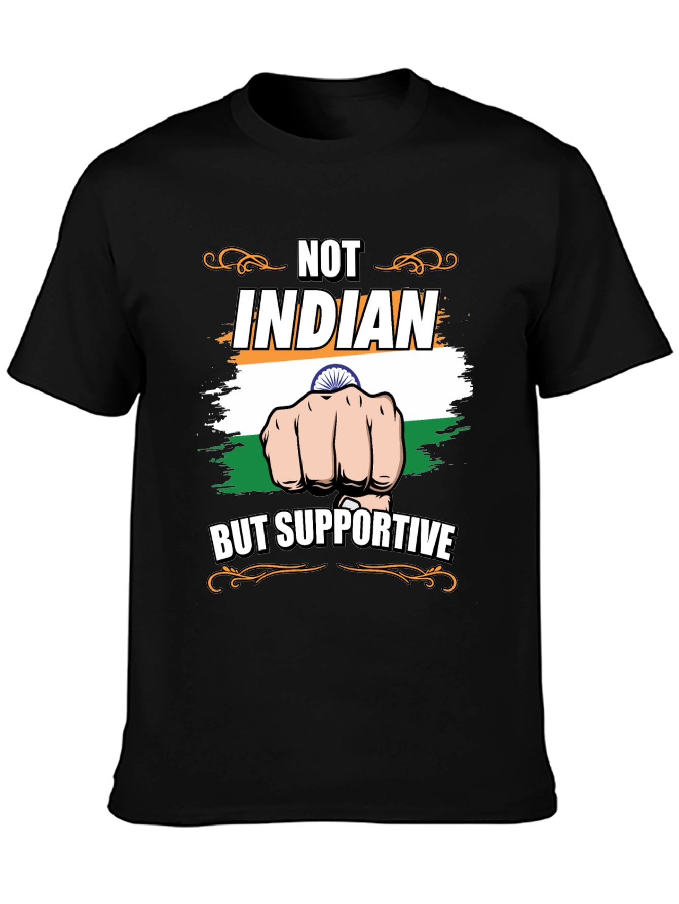 Not Indian But Supportive T-Shirt