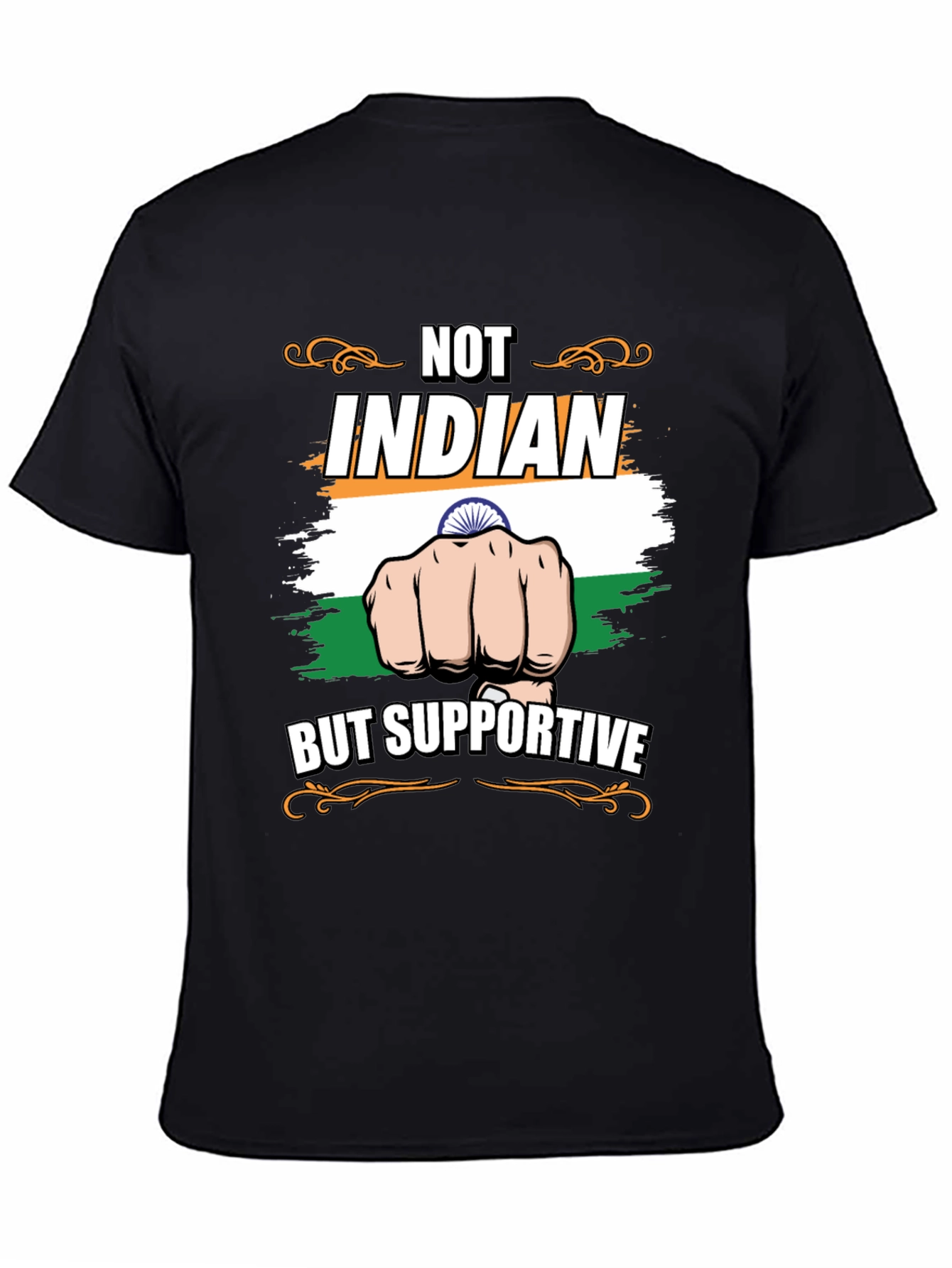 Not Indian But Supportive T-Shirt