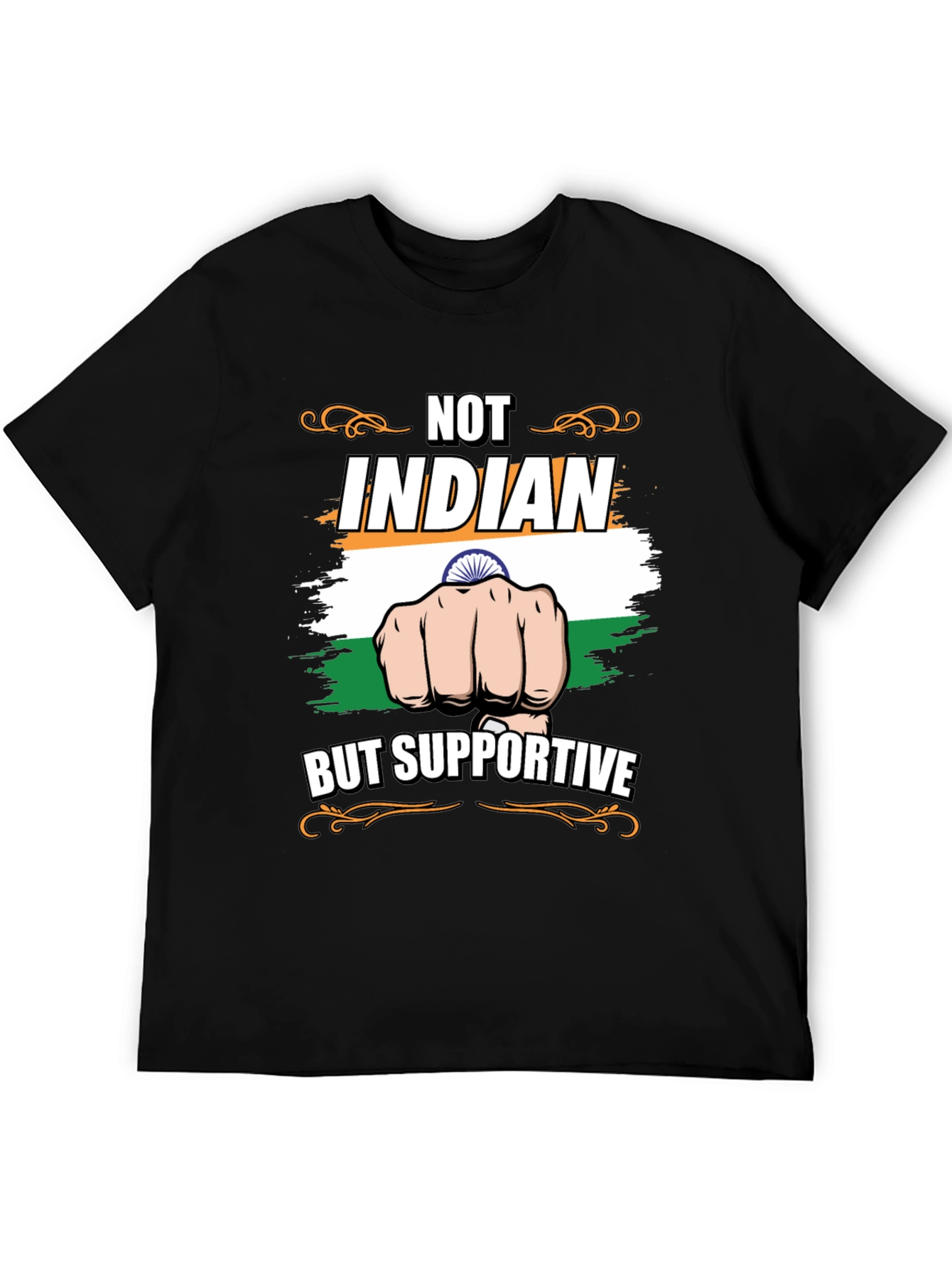 Not Indian But Supportive T-Shirt