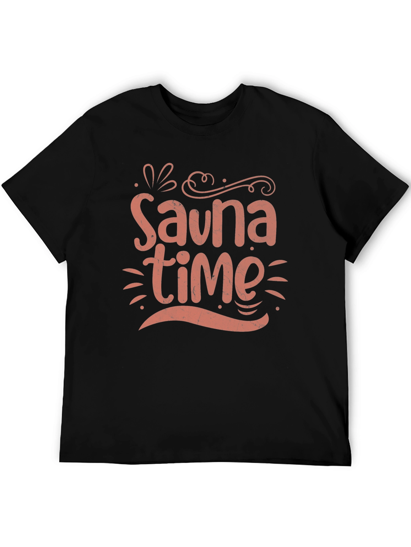 Sauna Time Graphic Tee - Relax in Style