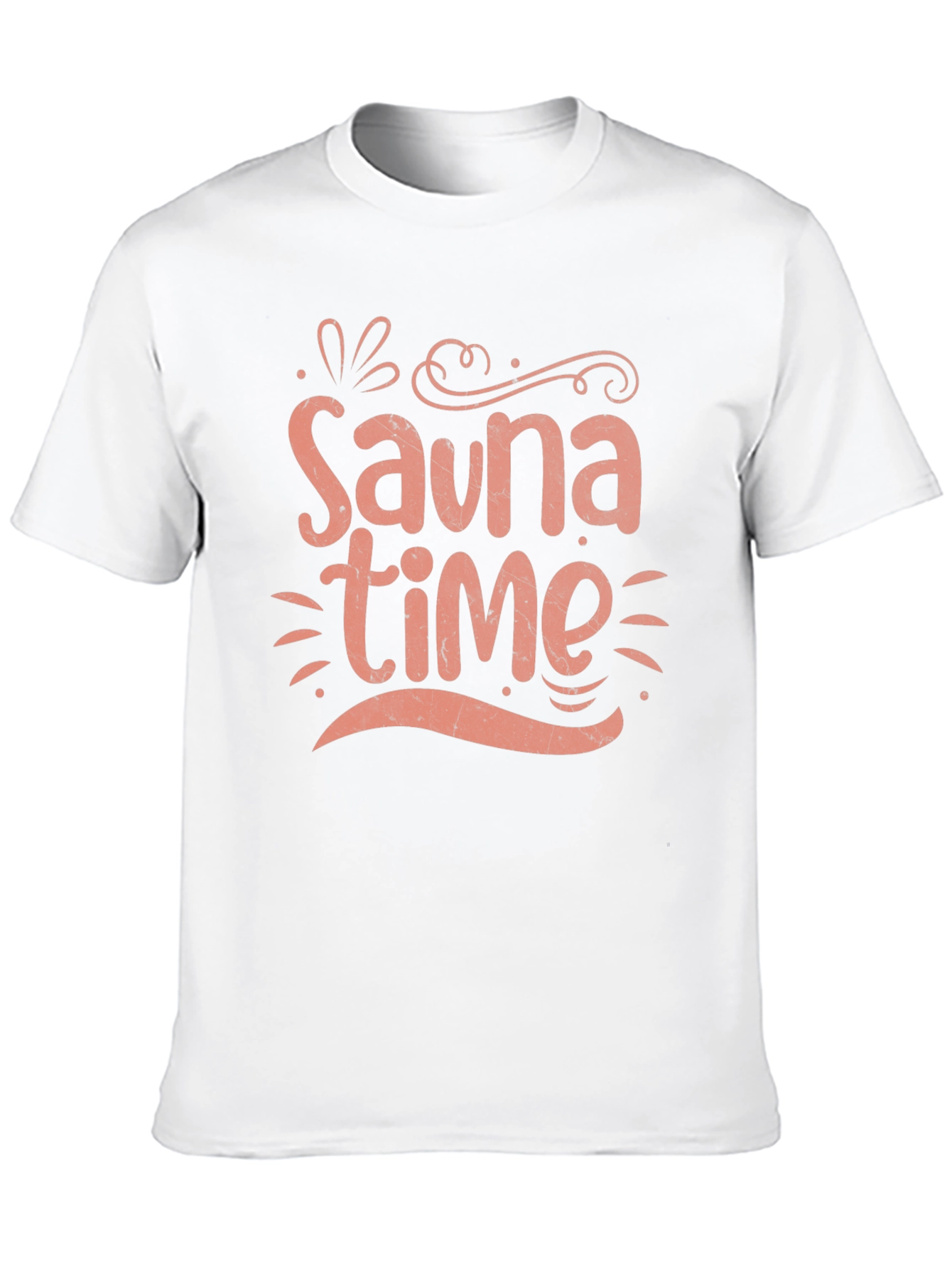 Sauna Time Graphic Tee - Relax in Style