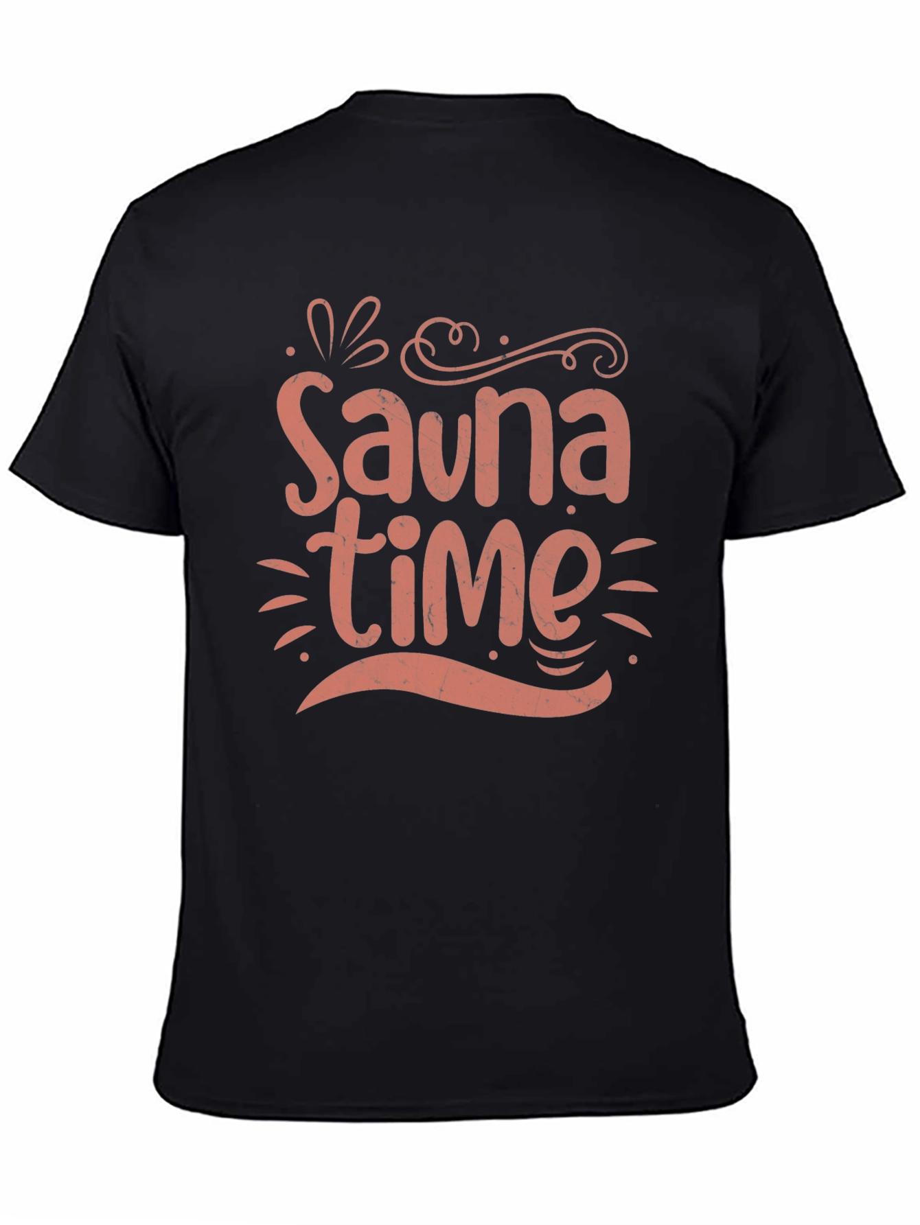 Sauna Time Graphic Tee - Relax in Style