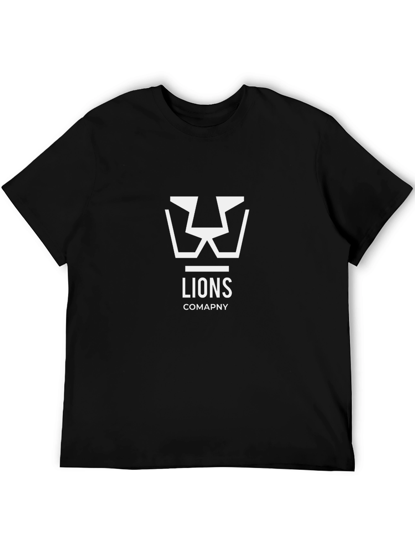 Lion Company T-Shirt - Modern Graphic Tee