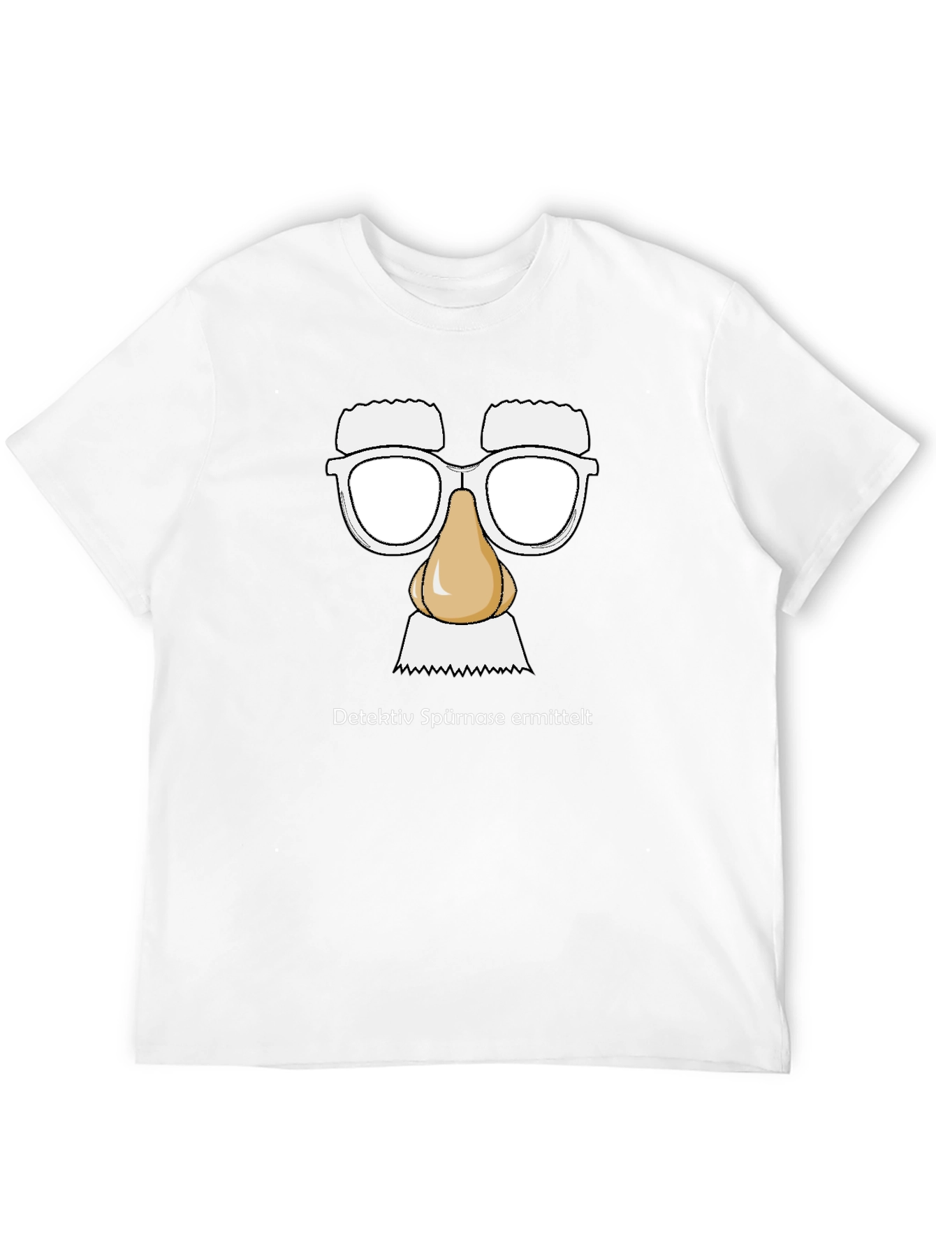 Detective Nose T-Shirt - Funny Graphic Tee