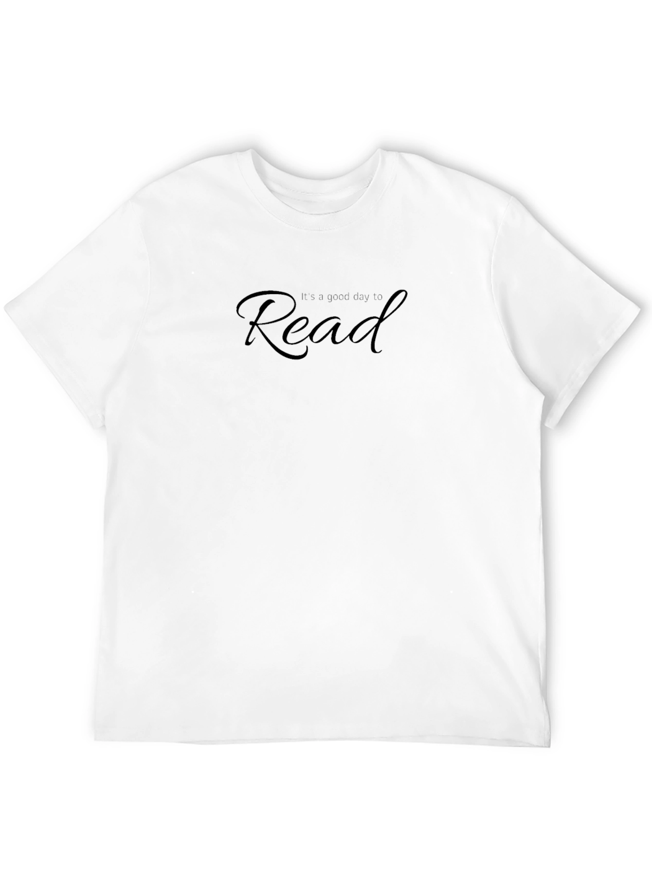 Its a Good Day to Read Black T-Shirt