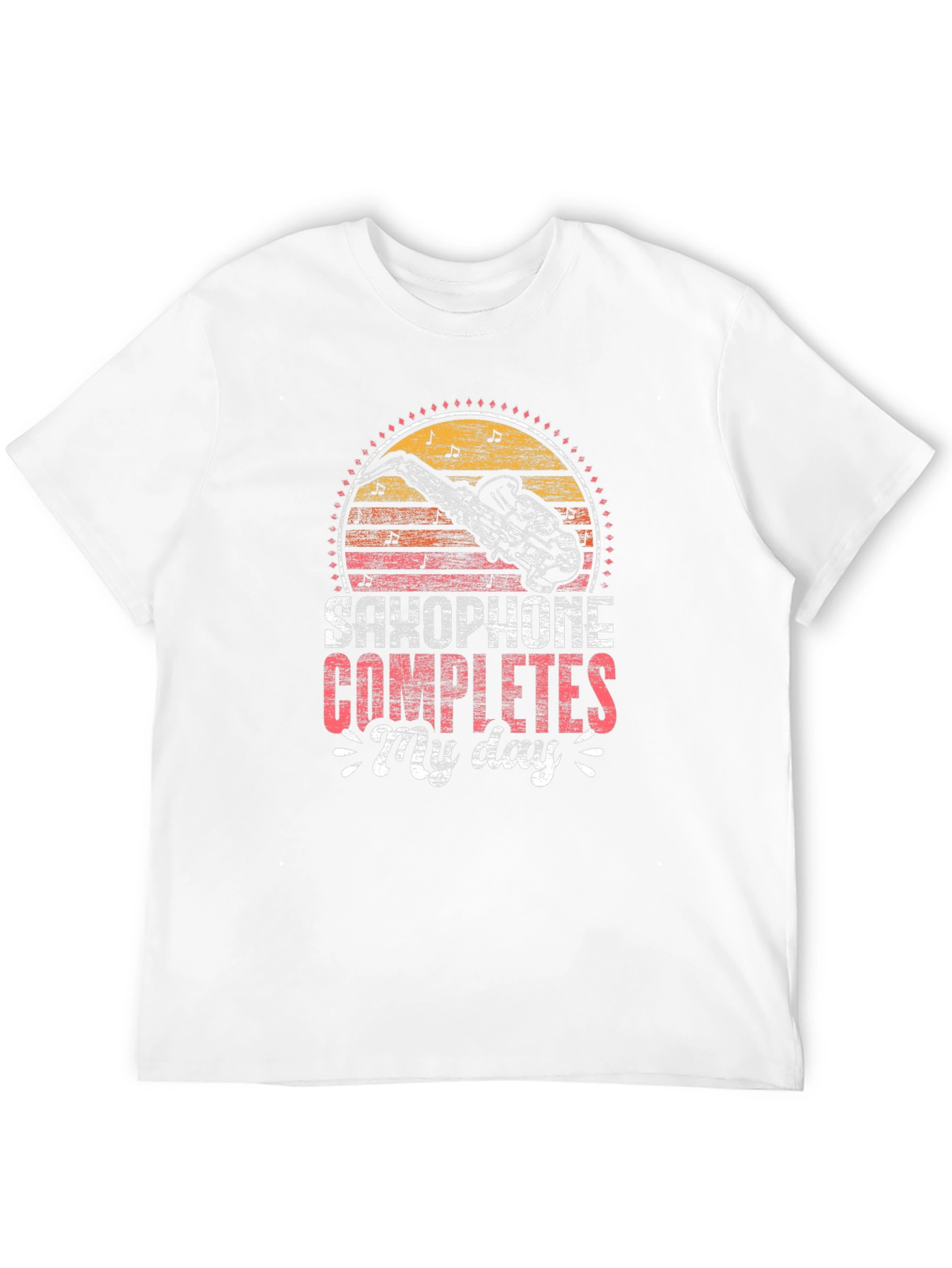 Saxophone Completes My Day Graphic T-Shirt