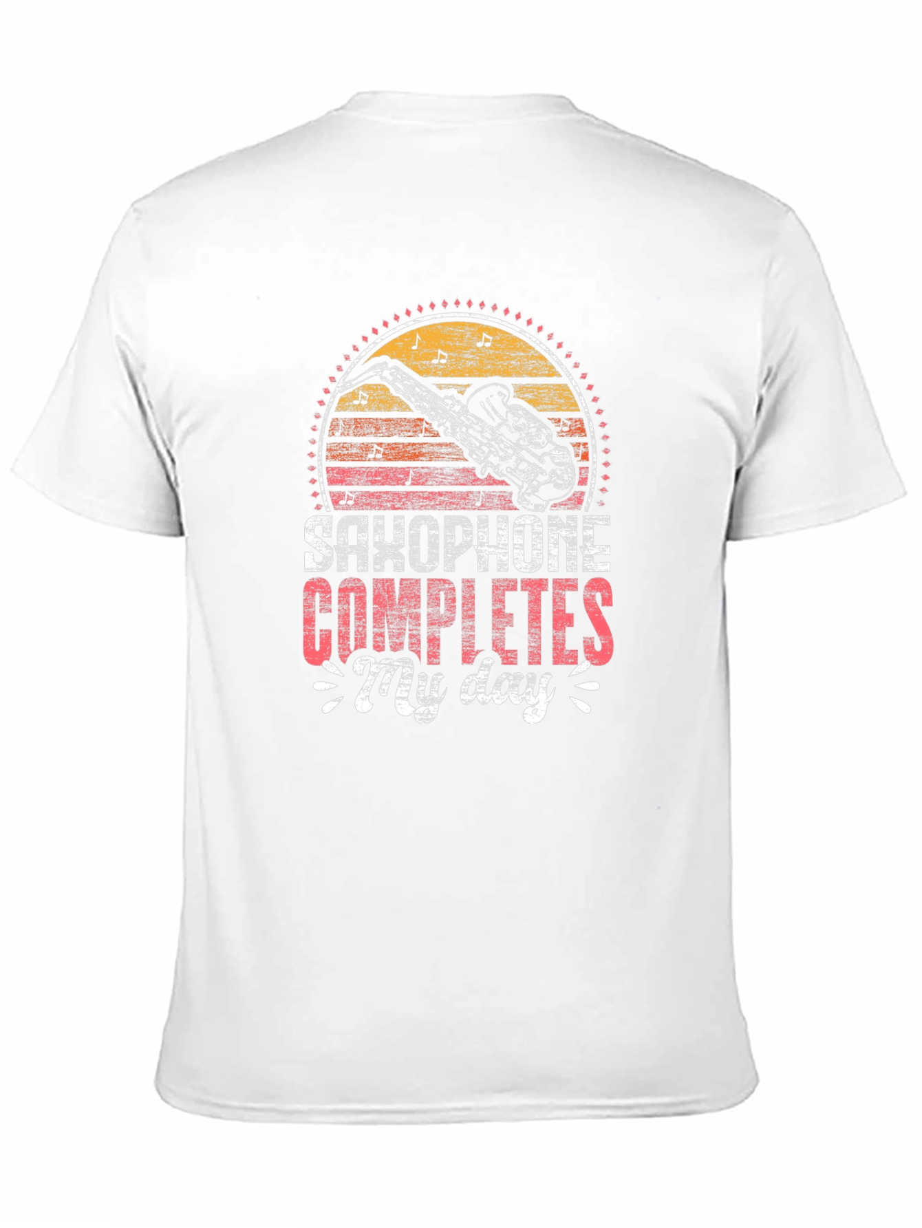 Saxophone Completes My Day Graphic T-Shirt