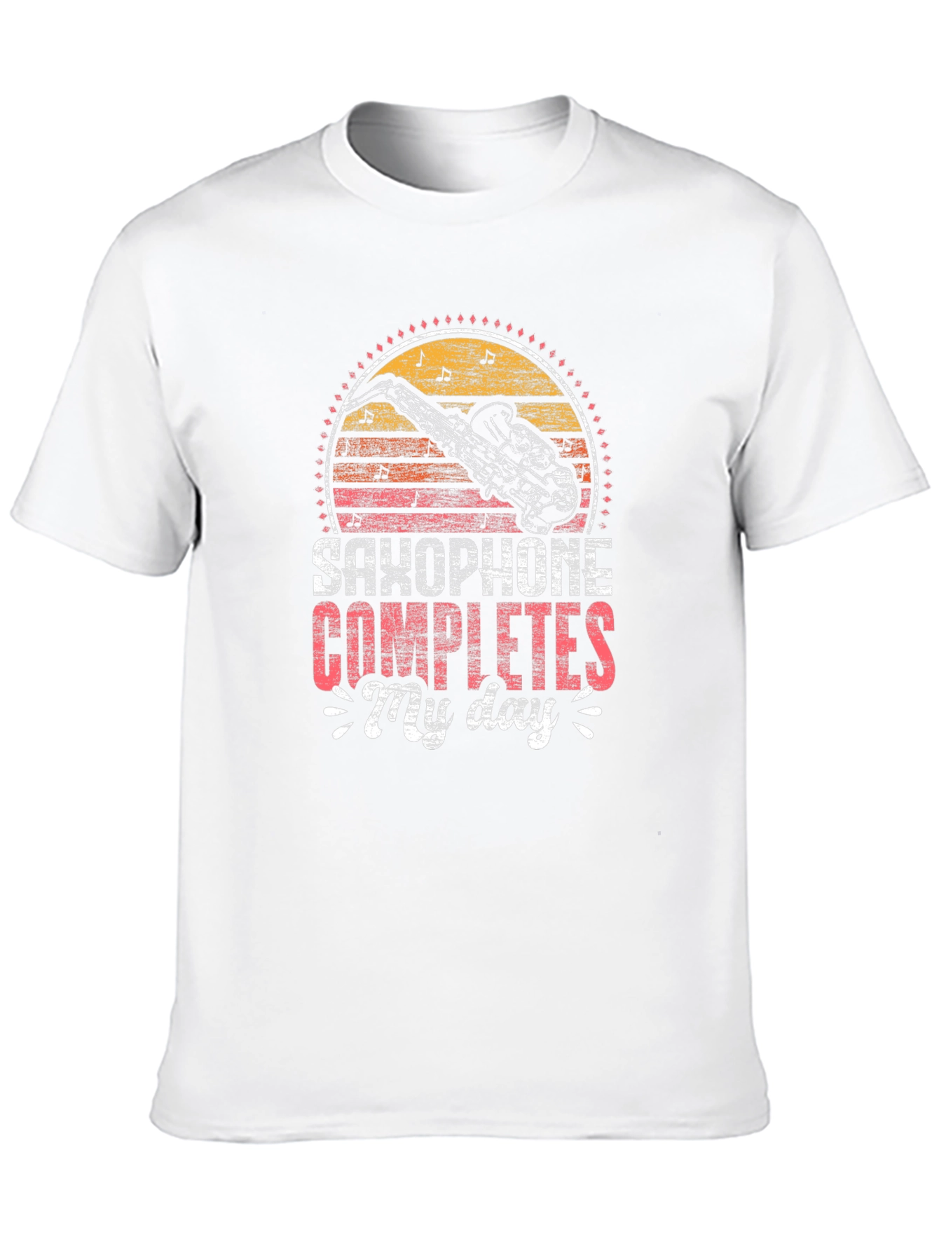 Saxophone Completes My Day Graphic T-Shirt