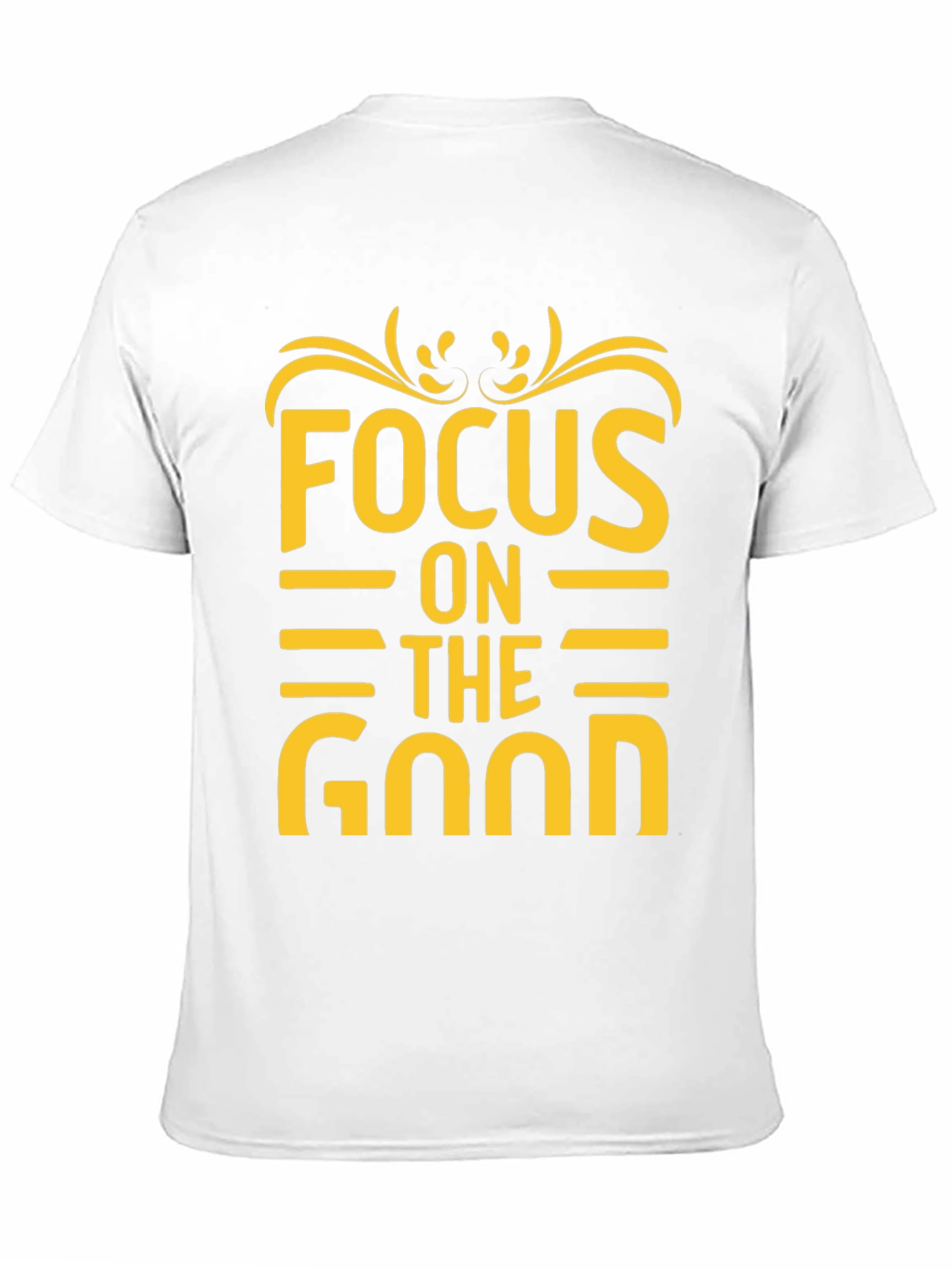 Focus on the Good Graphic Tee - Black