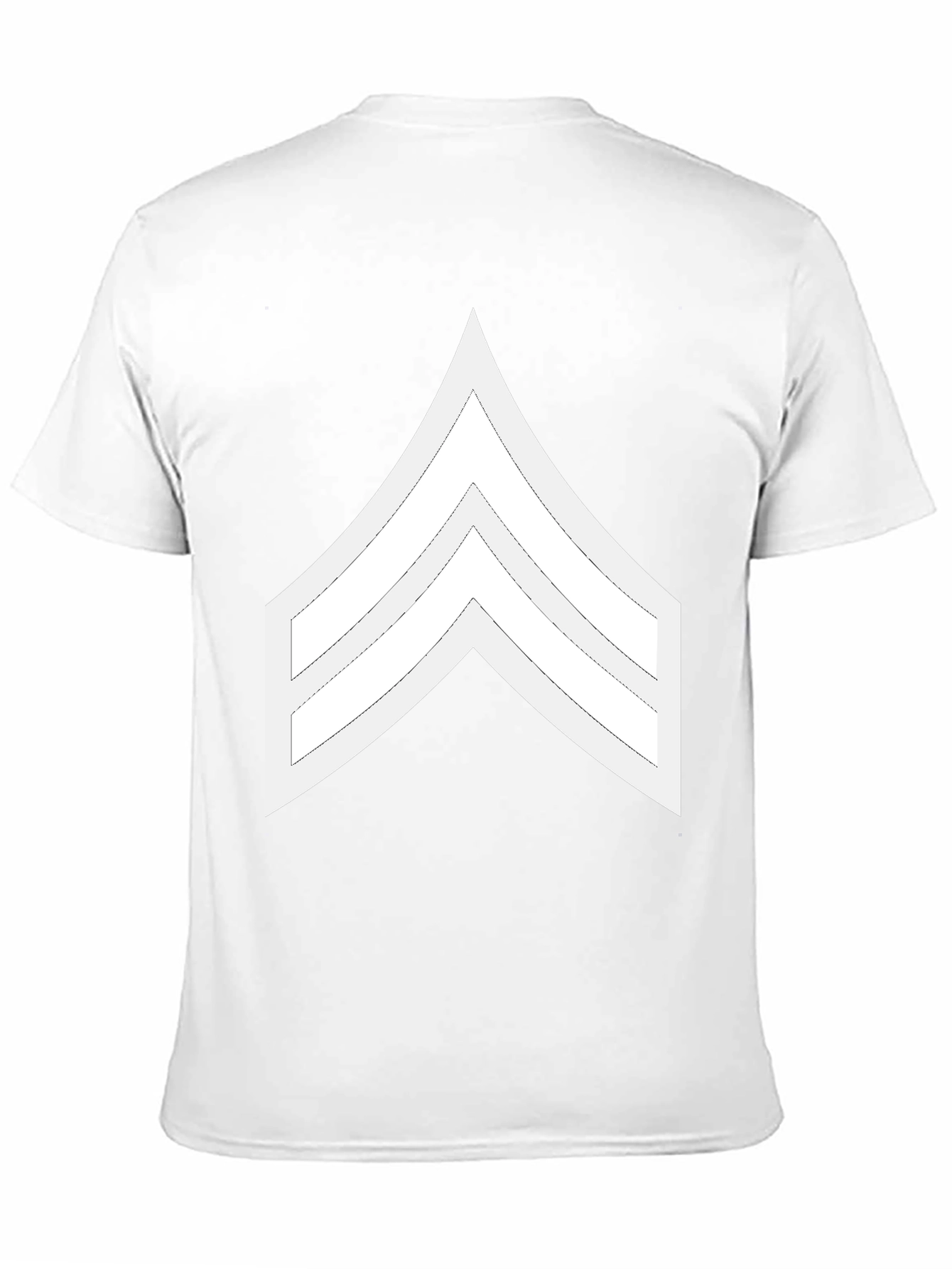 Sergeant Stripes Graphic T-Shirt - Military Pride Tee